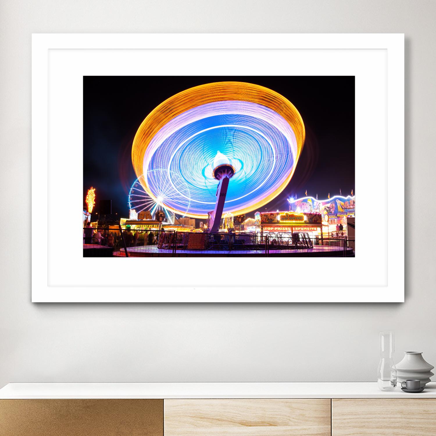 Spin it by Pexels on GIANT ART - blue leisure