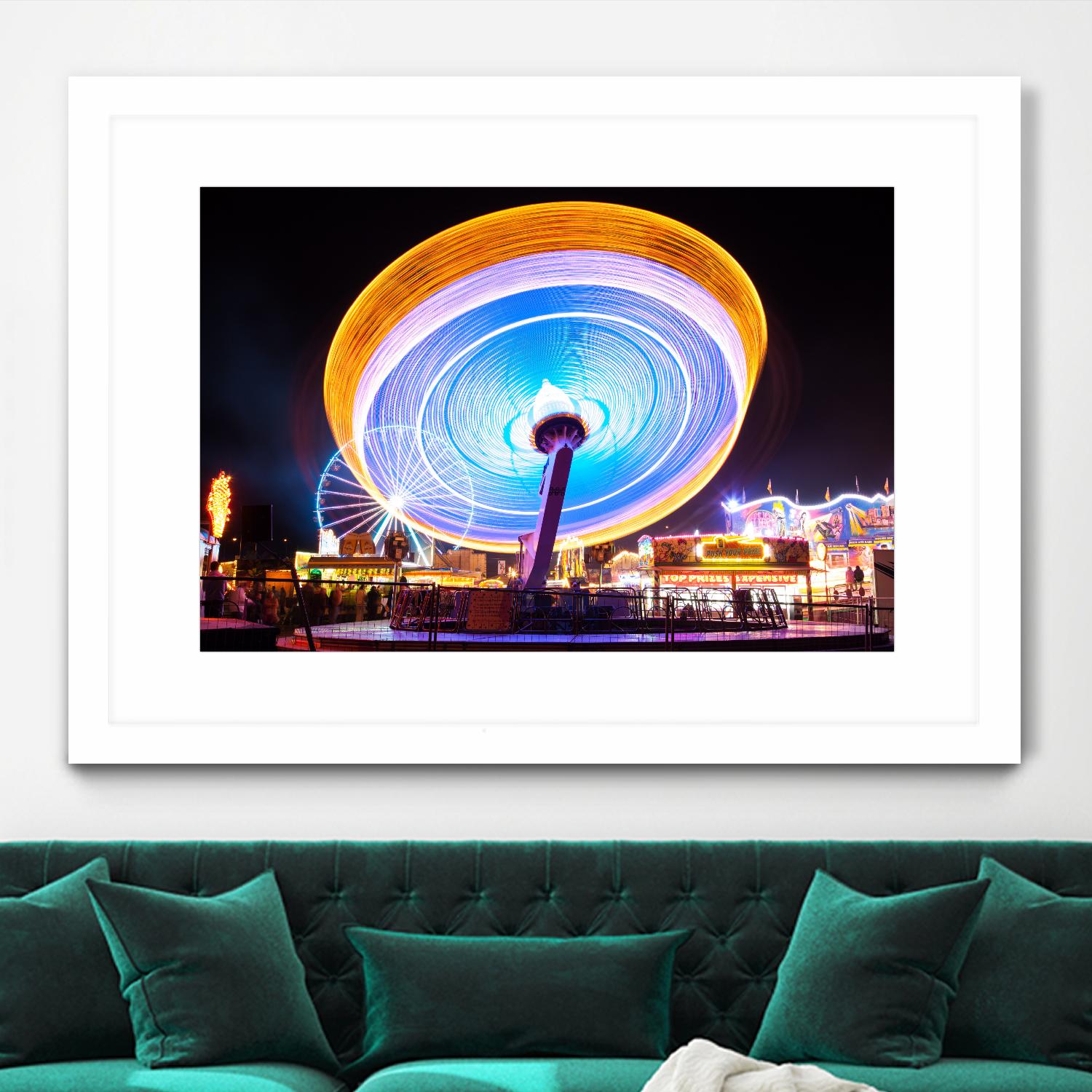 Spin it by Pexels on GIANT ART - blue leisure