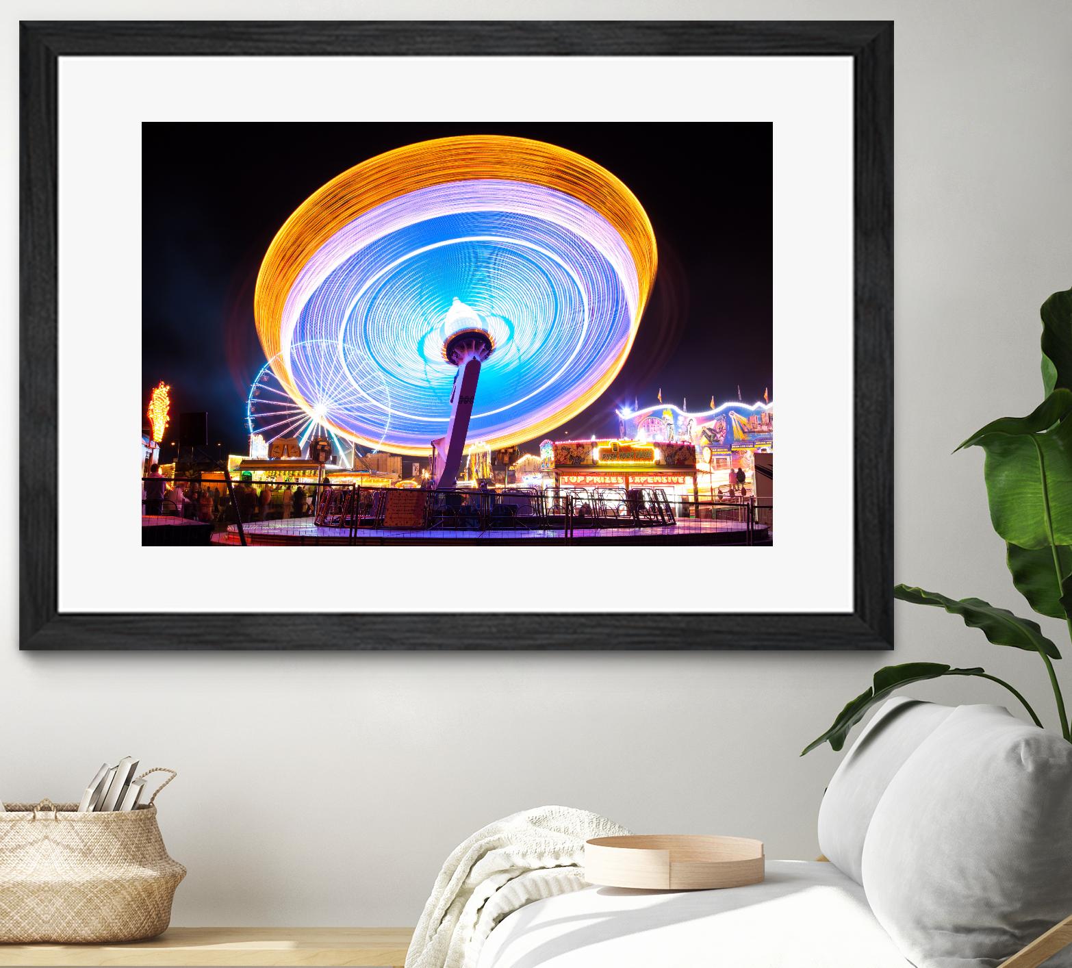Spin it by Pexels on GIANT ART - blue leisure