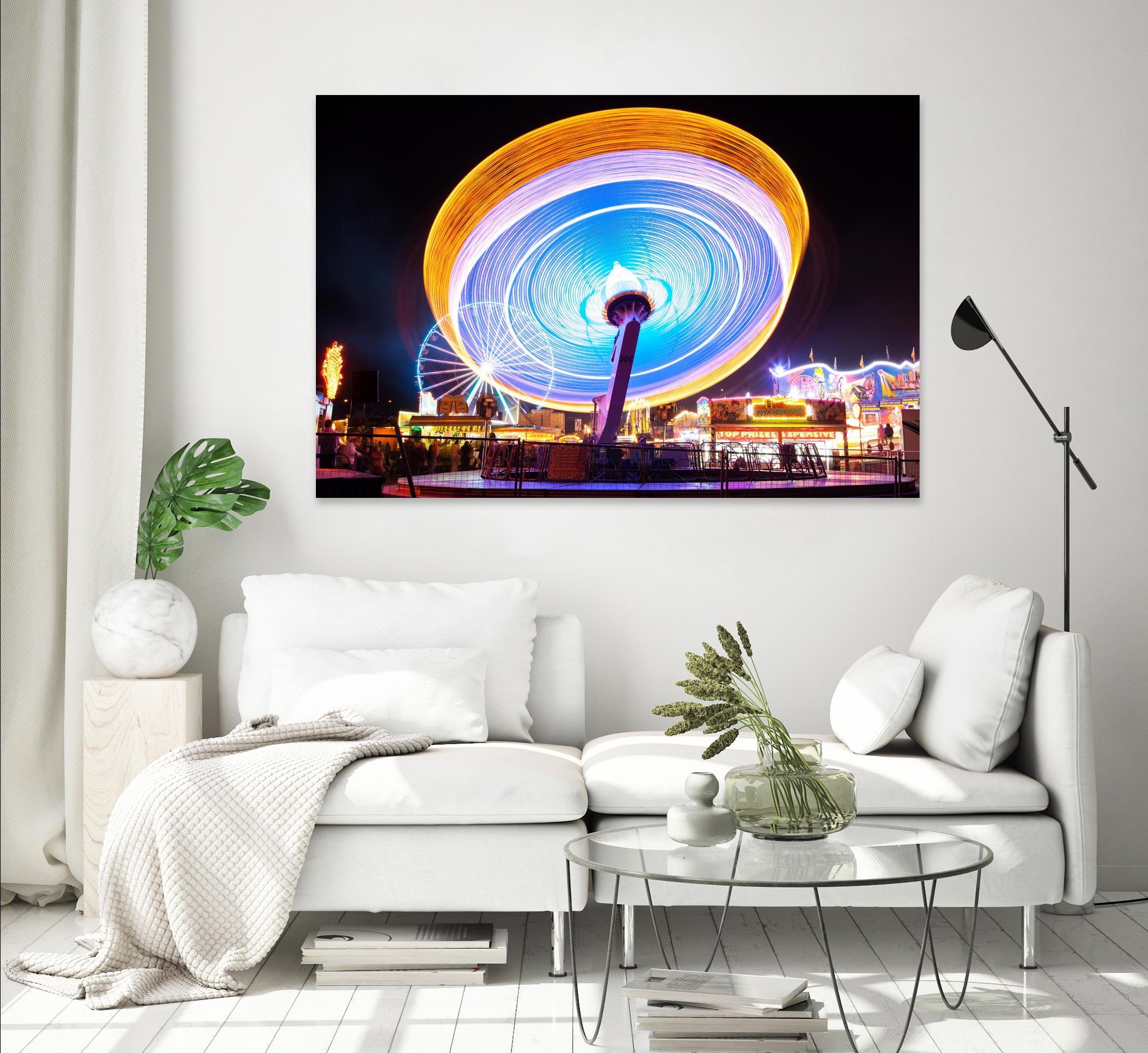Spin it by Pexels on GIANT ART - blue leisure