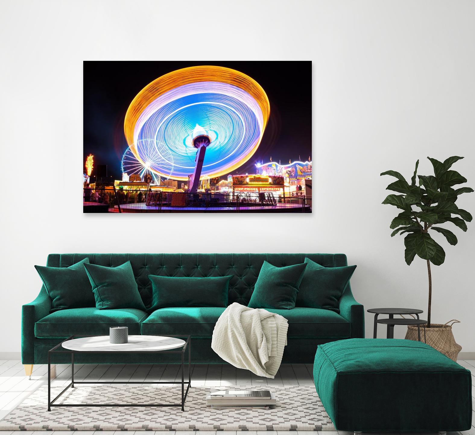 Spin it by Pexels on GIANT ART - blue leisure