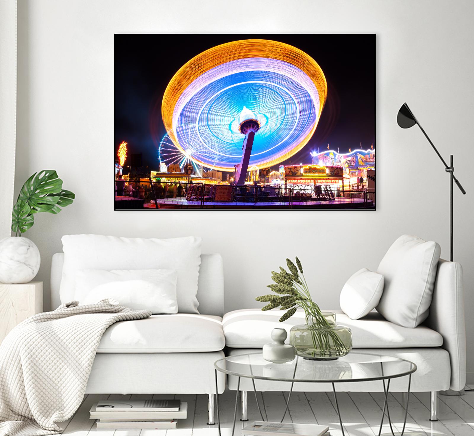 Spin it by Pexels on GIANT ART - blue leisure