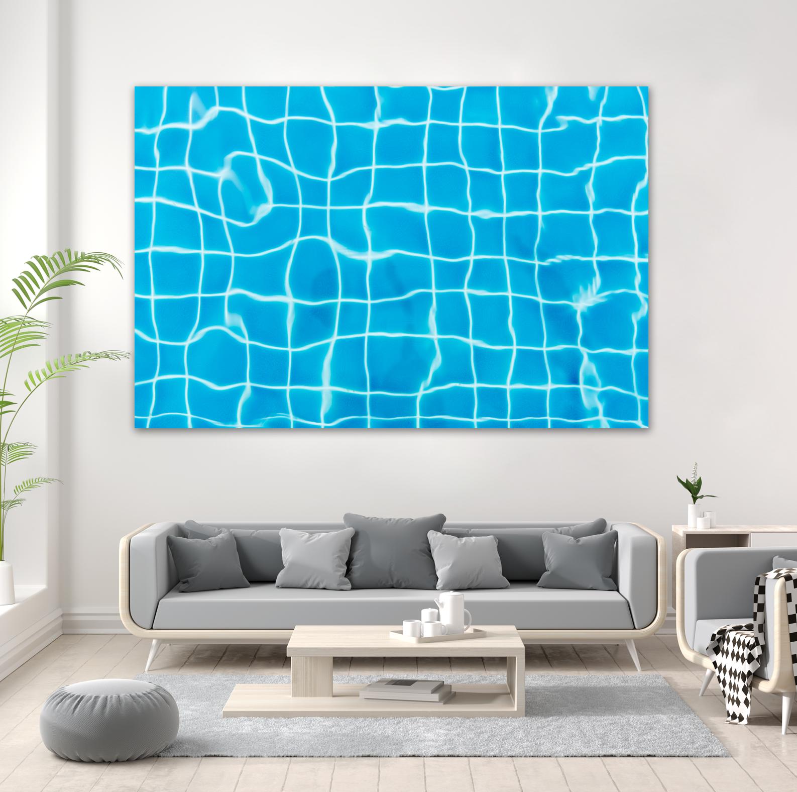 Pool lines by Pexels on GIANT ART - white leisure