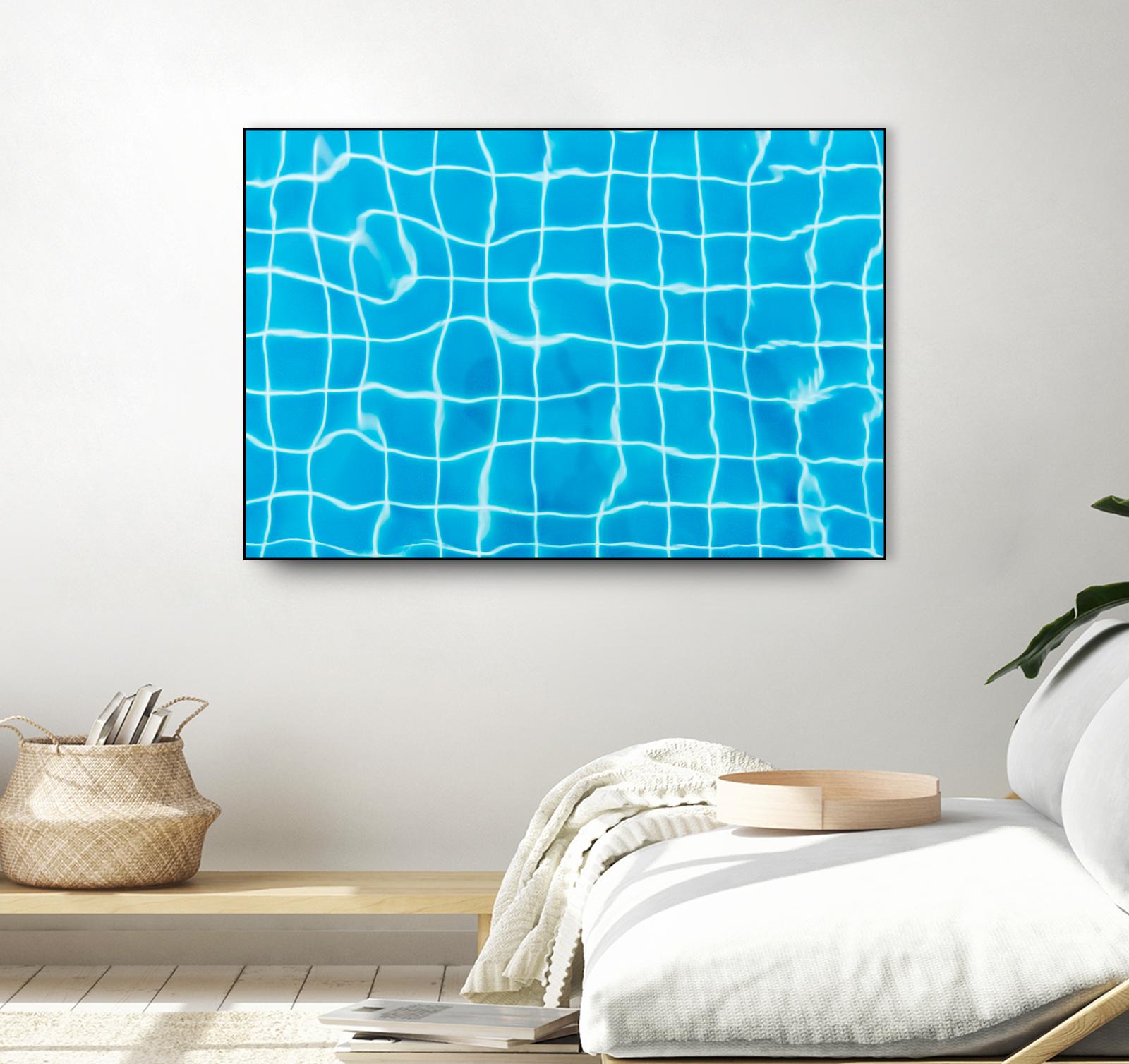 Pool lines by Pexels on GIANT ART - white leisure