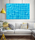 Pool lines by Pexels on GIANT ART - white leisure pool