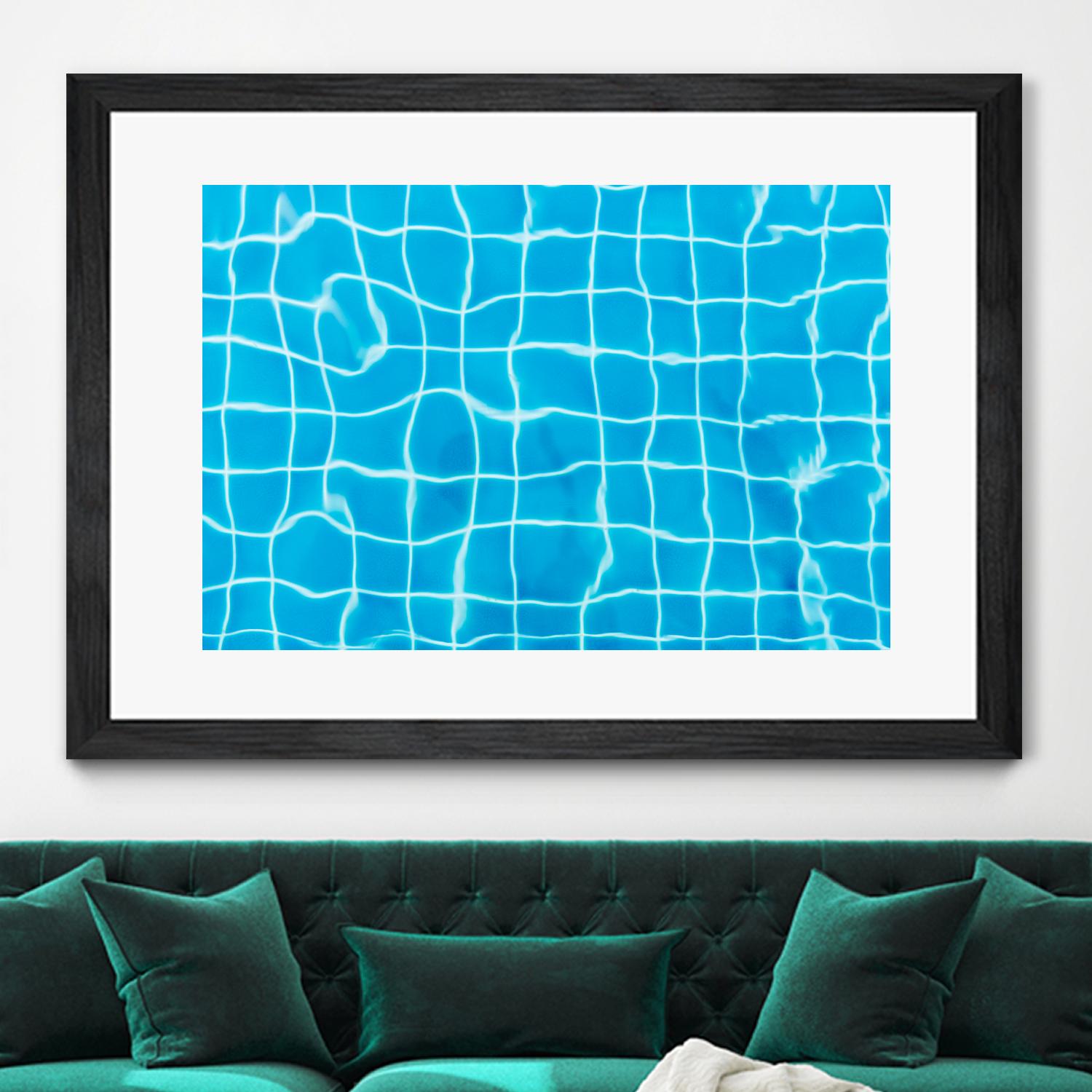 Pool lines by Pexels on GIANT ART - white leisure pool