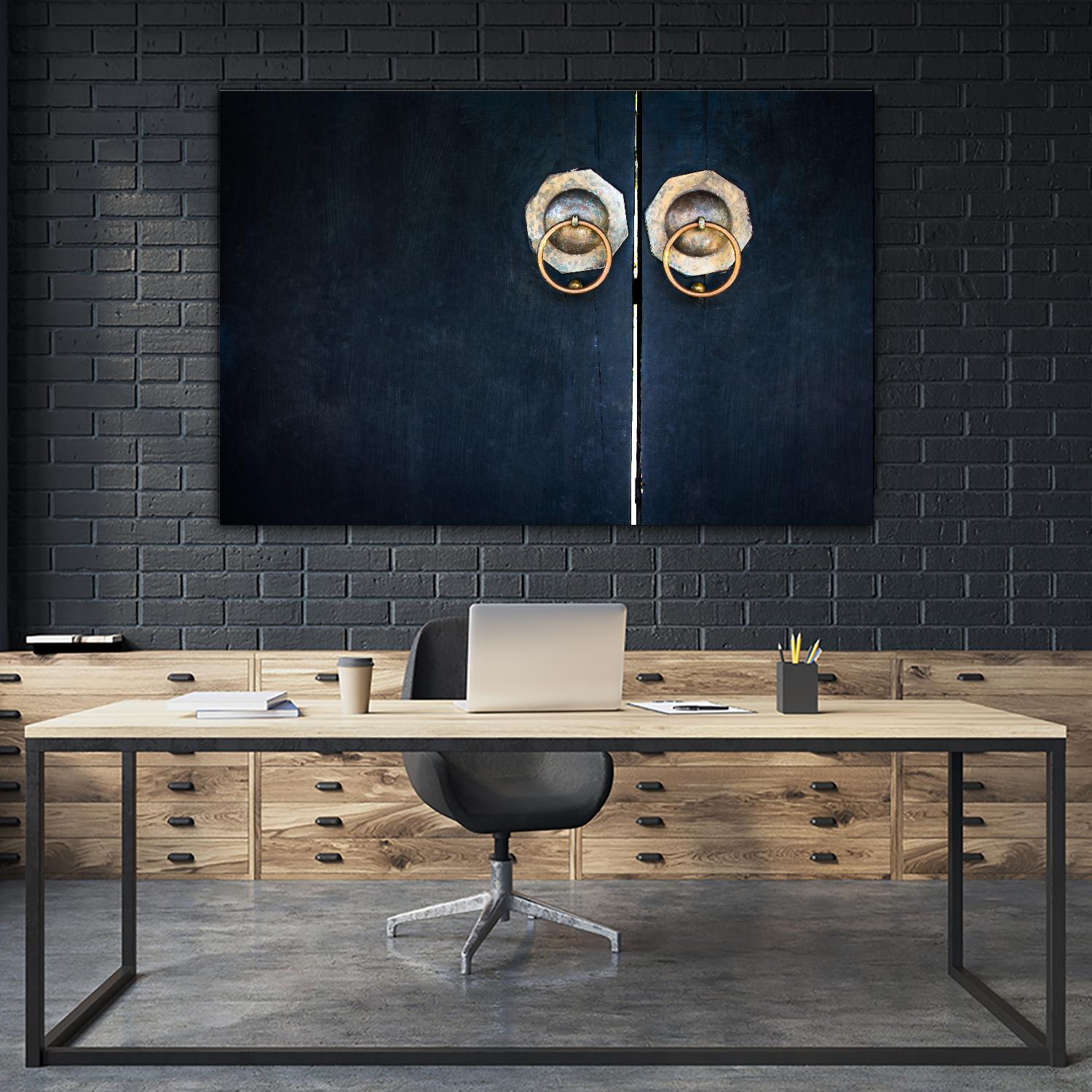 Door knobs by Pexels on GIANT ART - gold interior