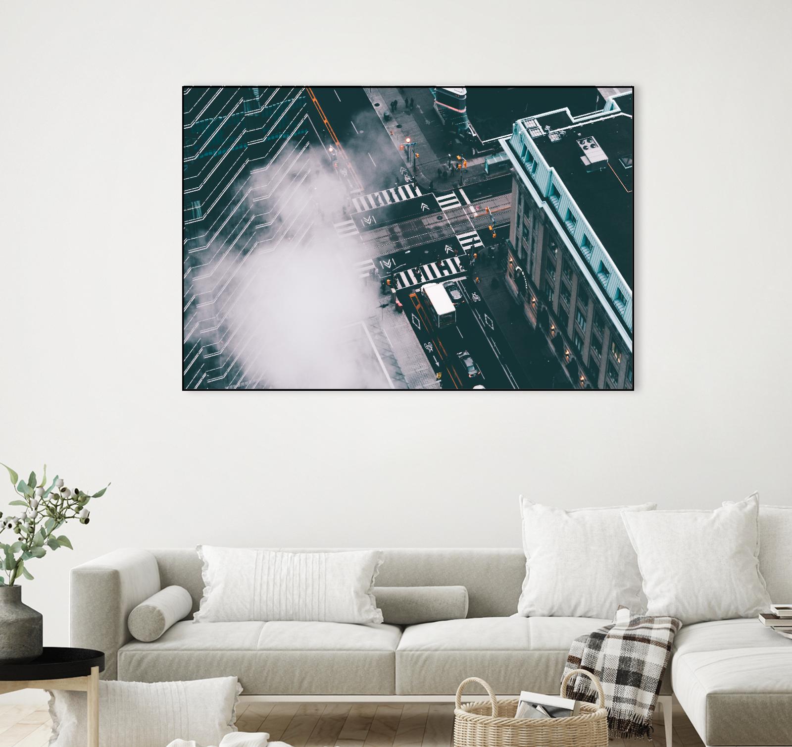 The street by Pexels on GIANT ART - white city scene