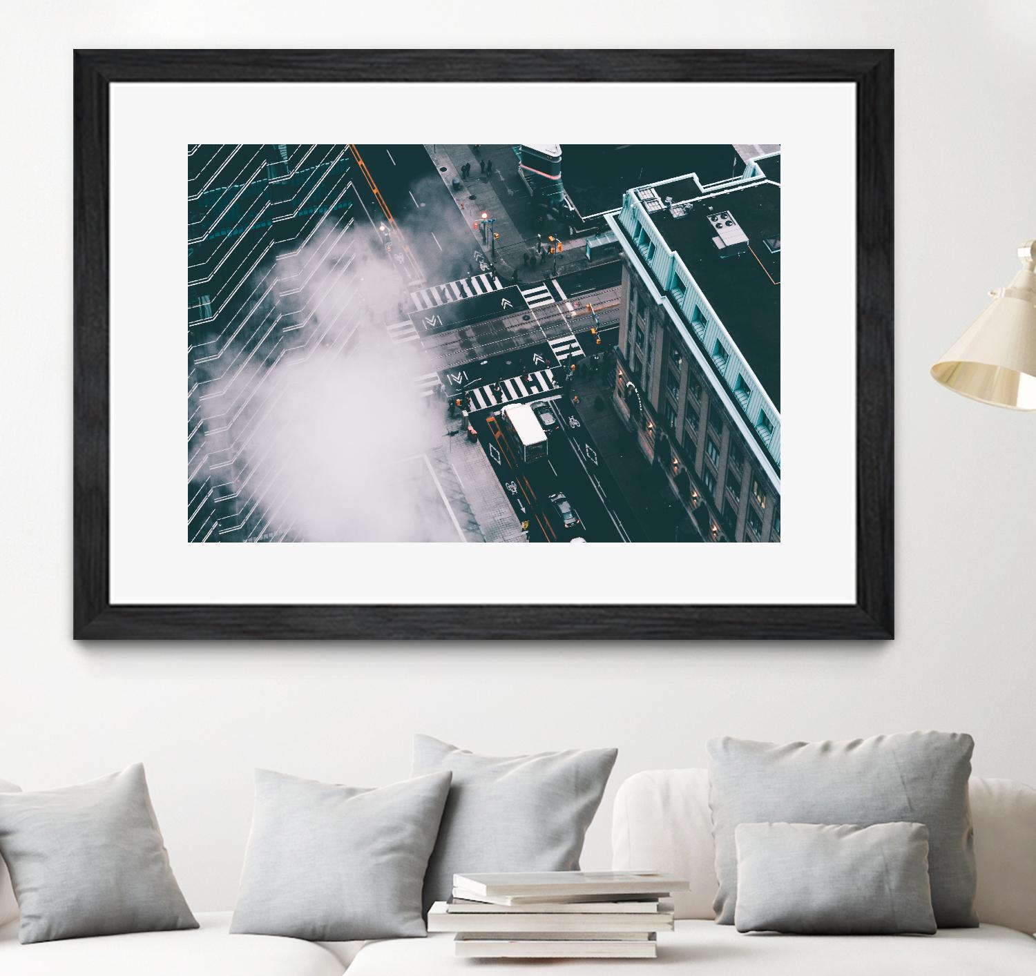 The street by Pexels on GIANT ART - white city scene