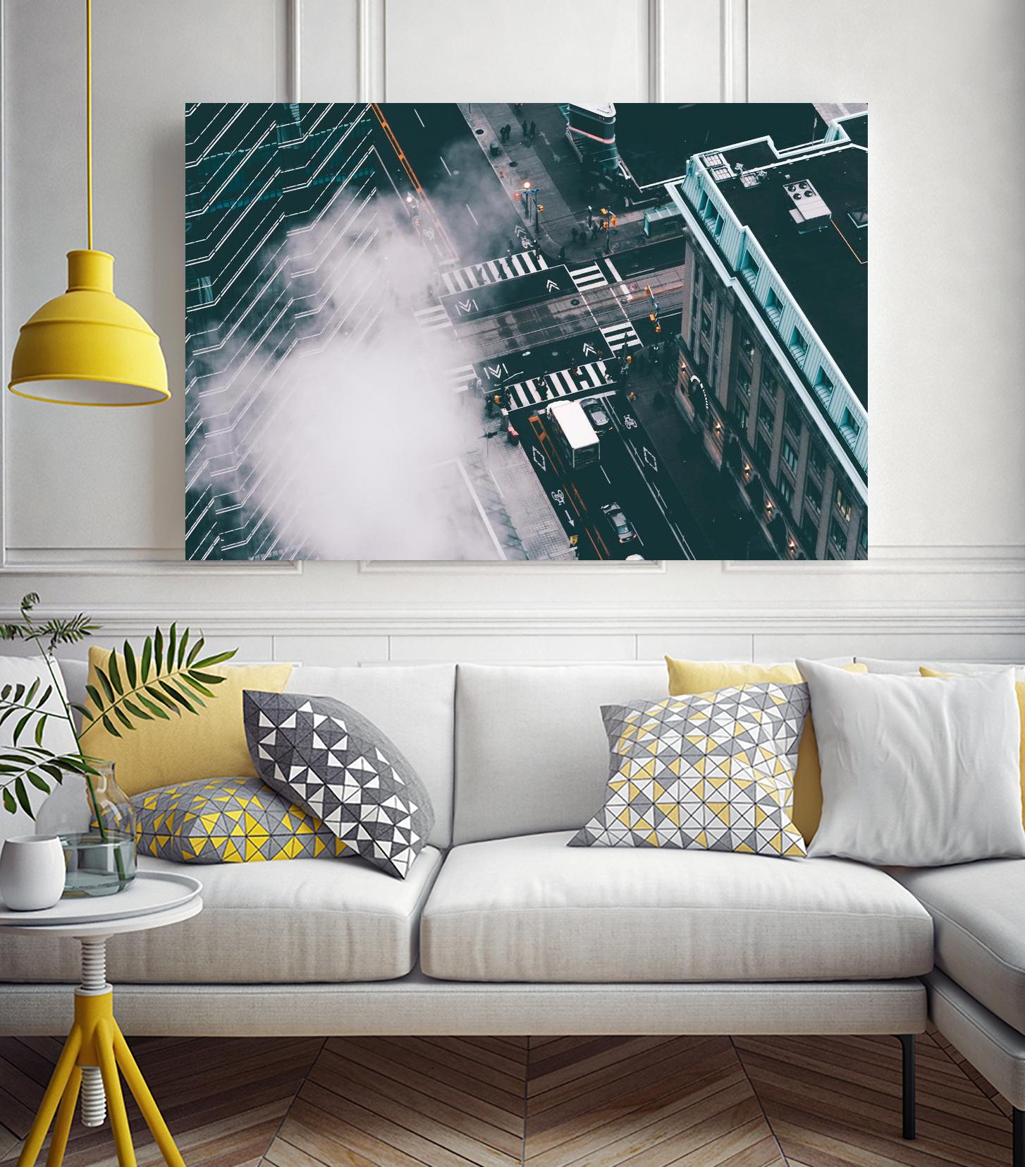 The street by Pexels on GIANT ART - white city scene