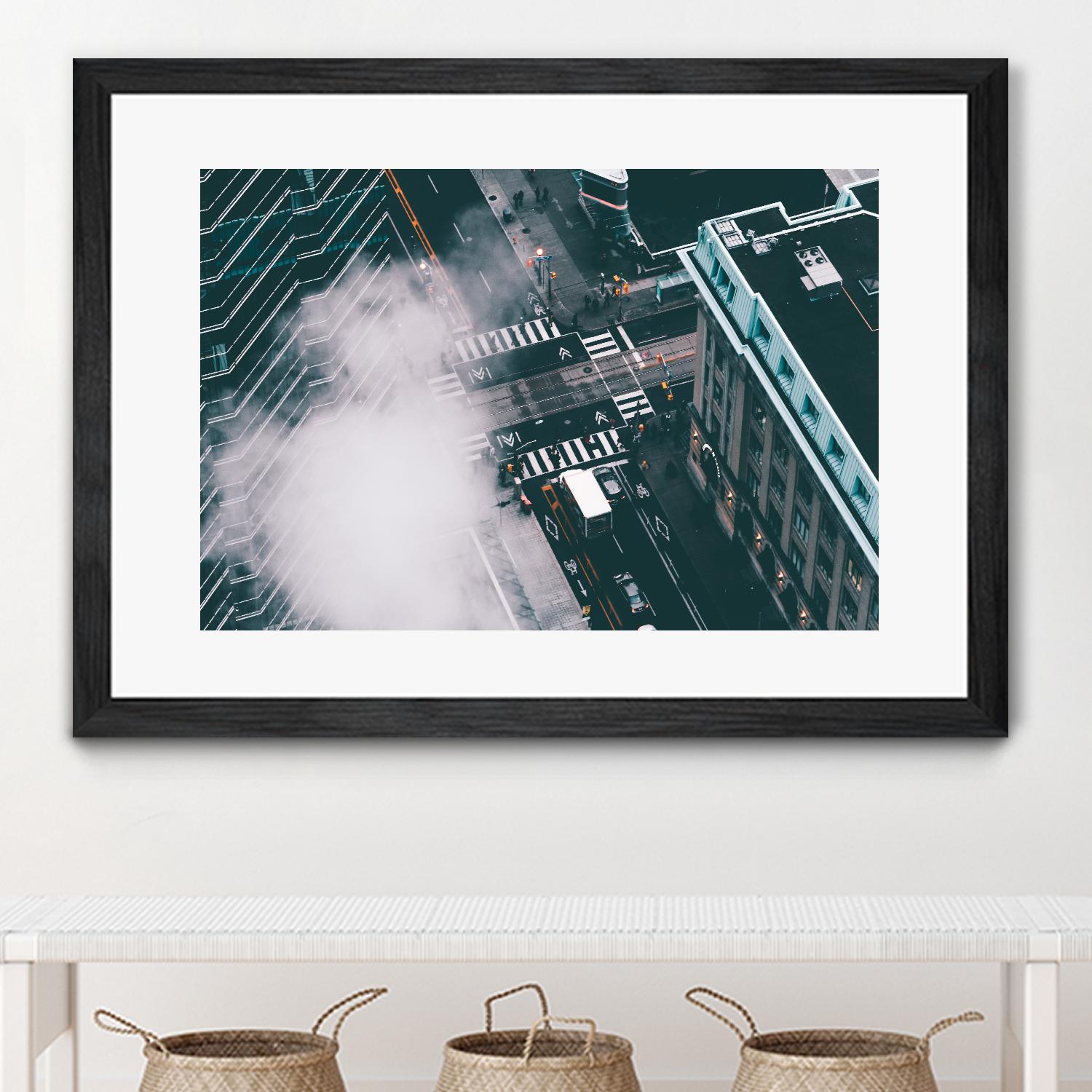 The street by Pexels on GIANT ART - white city scene