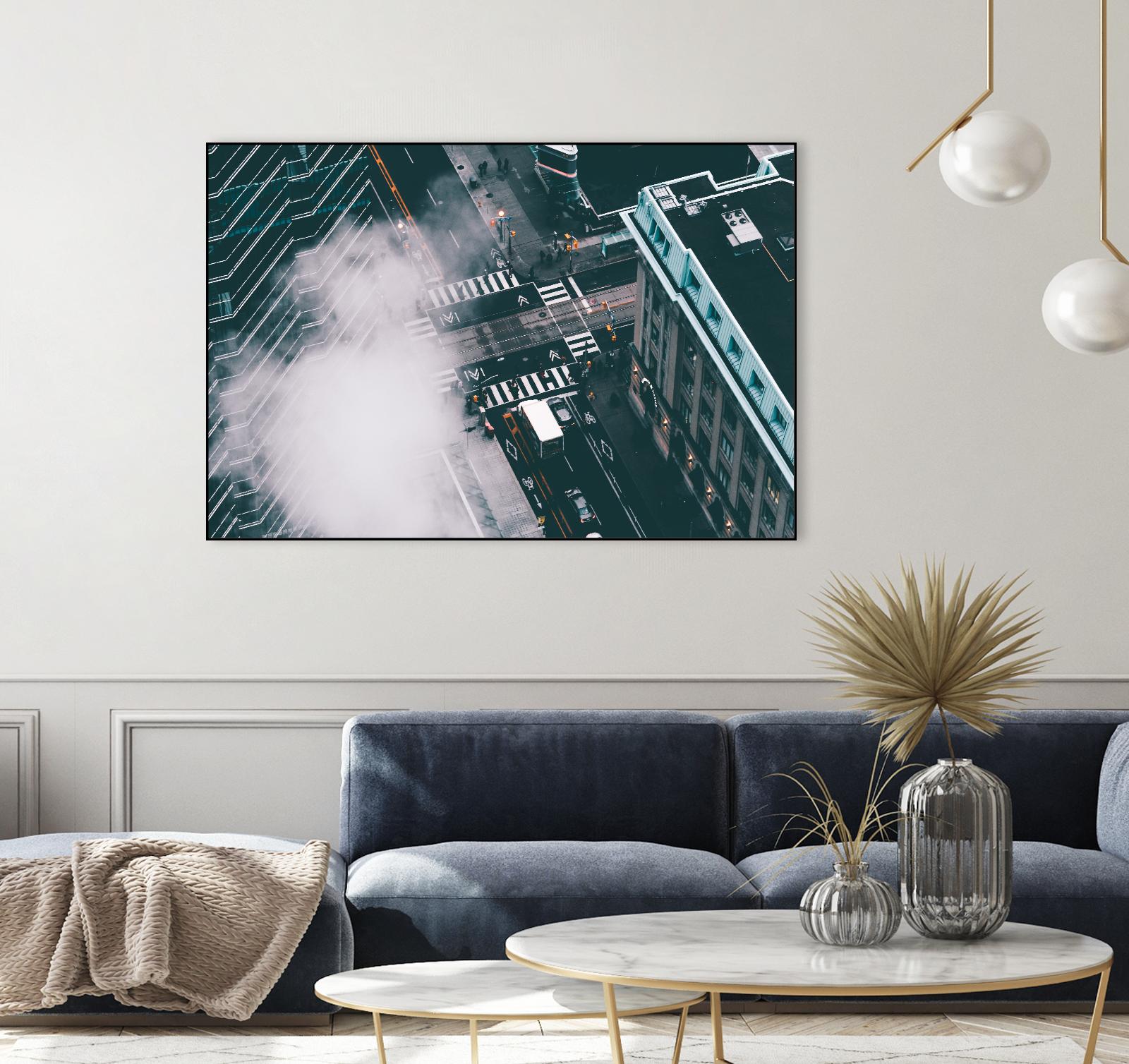 The street by Pexels on GIANT ART - white city scene