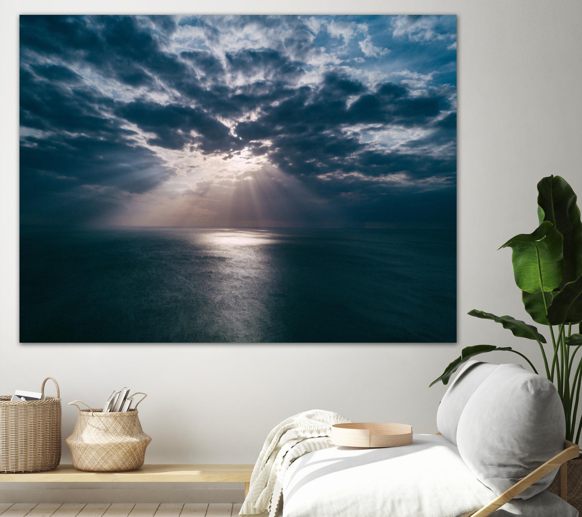 Blessed by Pexels on GIANT ART - white sea scene