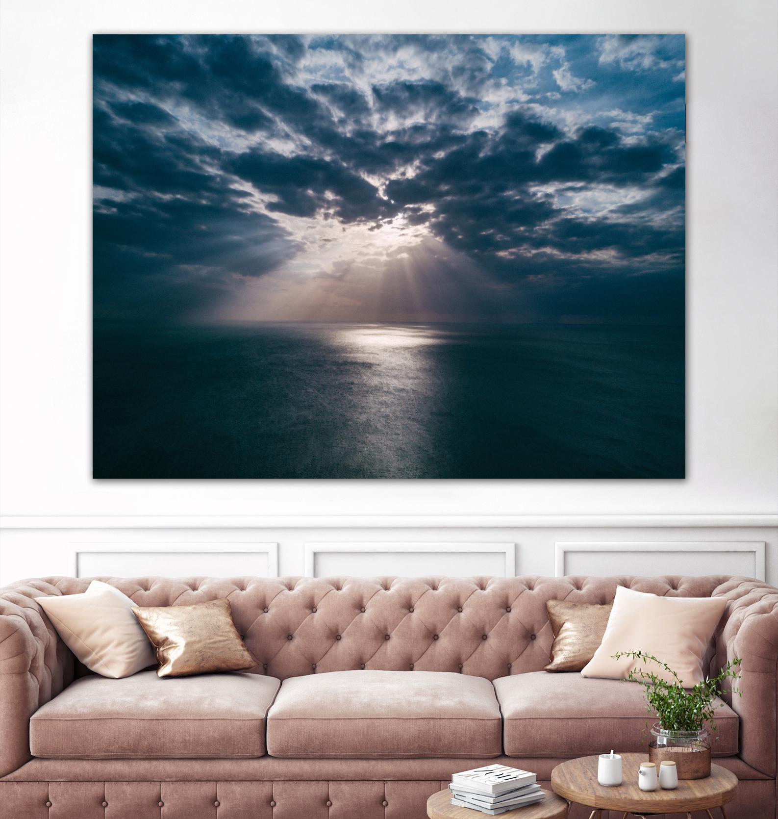 Blessed by Pexels on GIANT ART - white sea scene