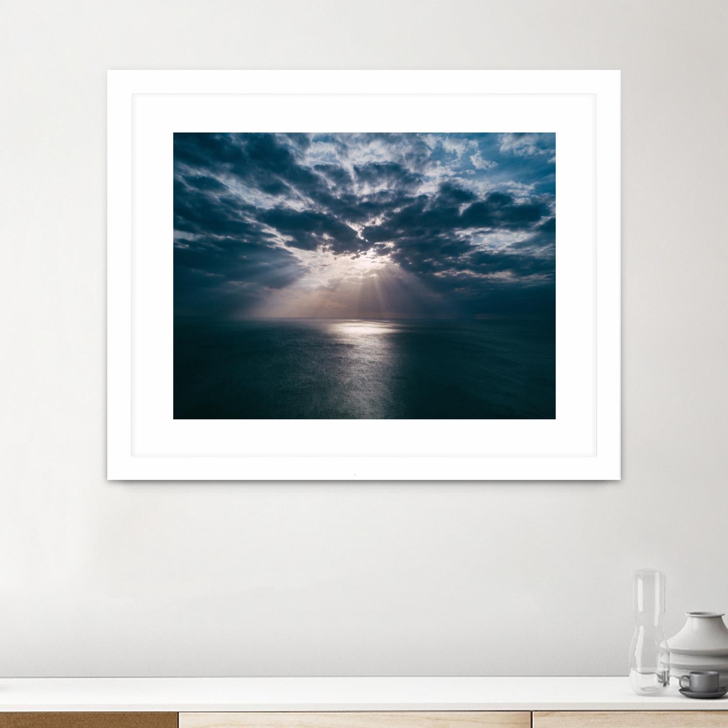 Blessed by Pexels on GIANT ART - white sea scene