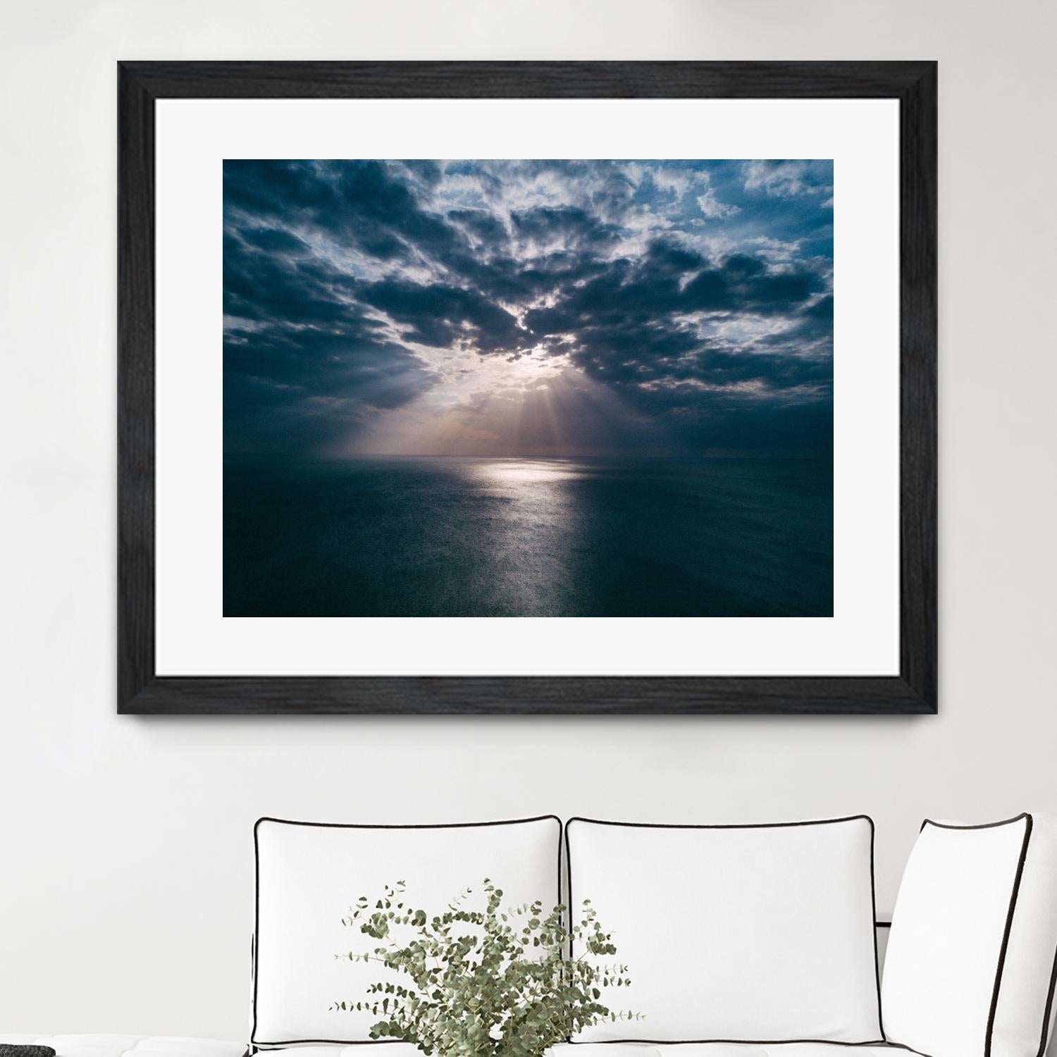 Blessed by Pexels on GIANT ART - white sea scene
