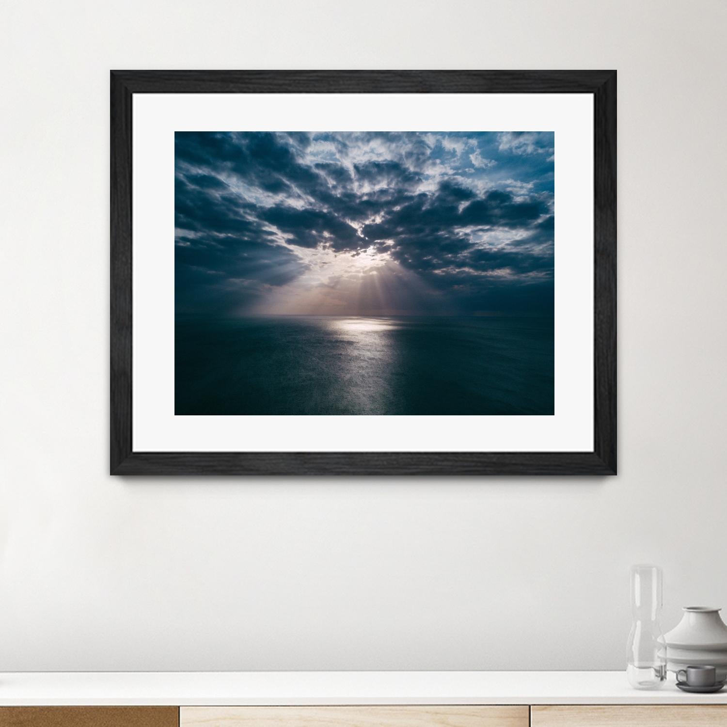 Blessed by Pexels on GIANT ART - white sea scene