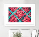 Raspberries by Pexels on GIANT ART - blue fruit-food-drink