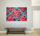 Raspberries by Pexels on GIANT ART - blue fruit-food-drink