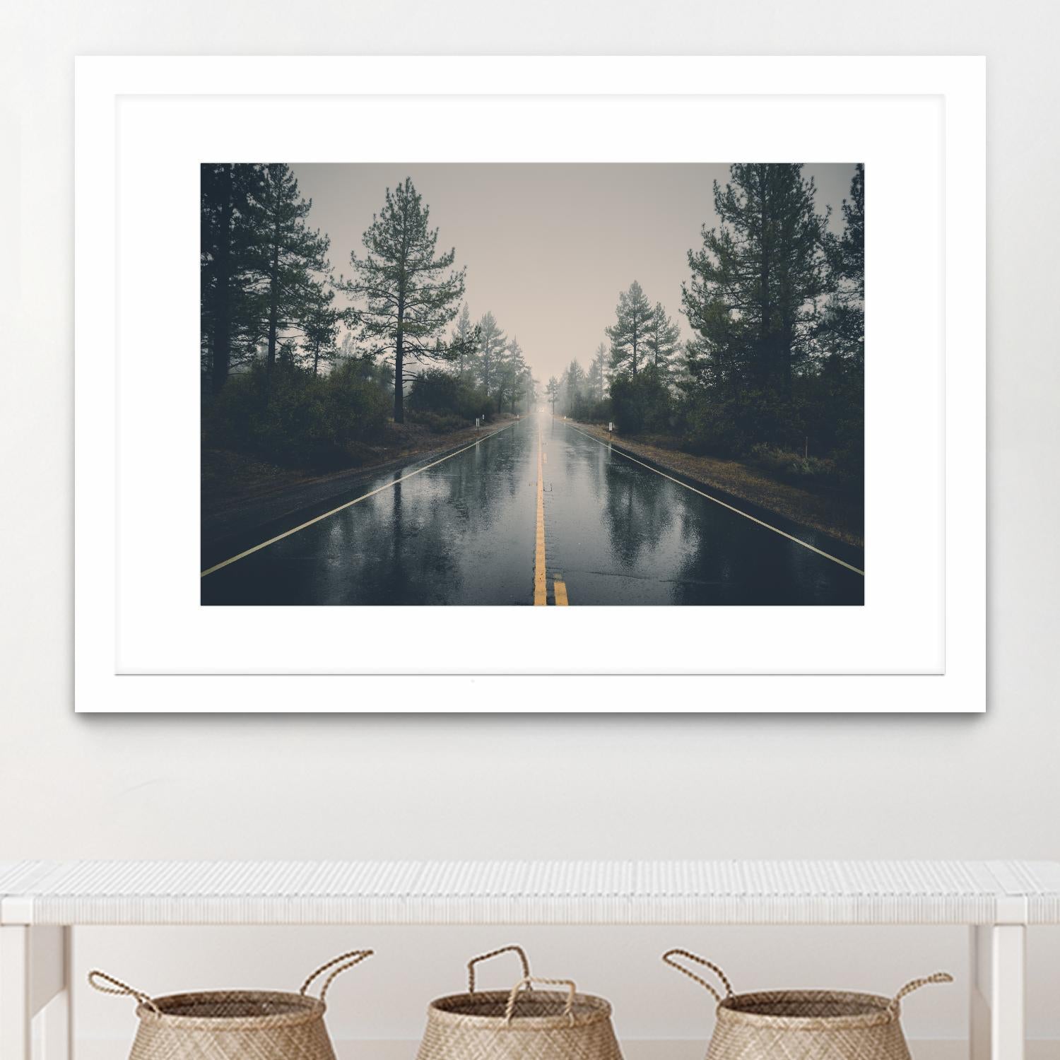 Rainy day by Pexels on GIANT ART - green landscape country