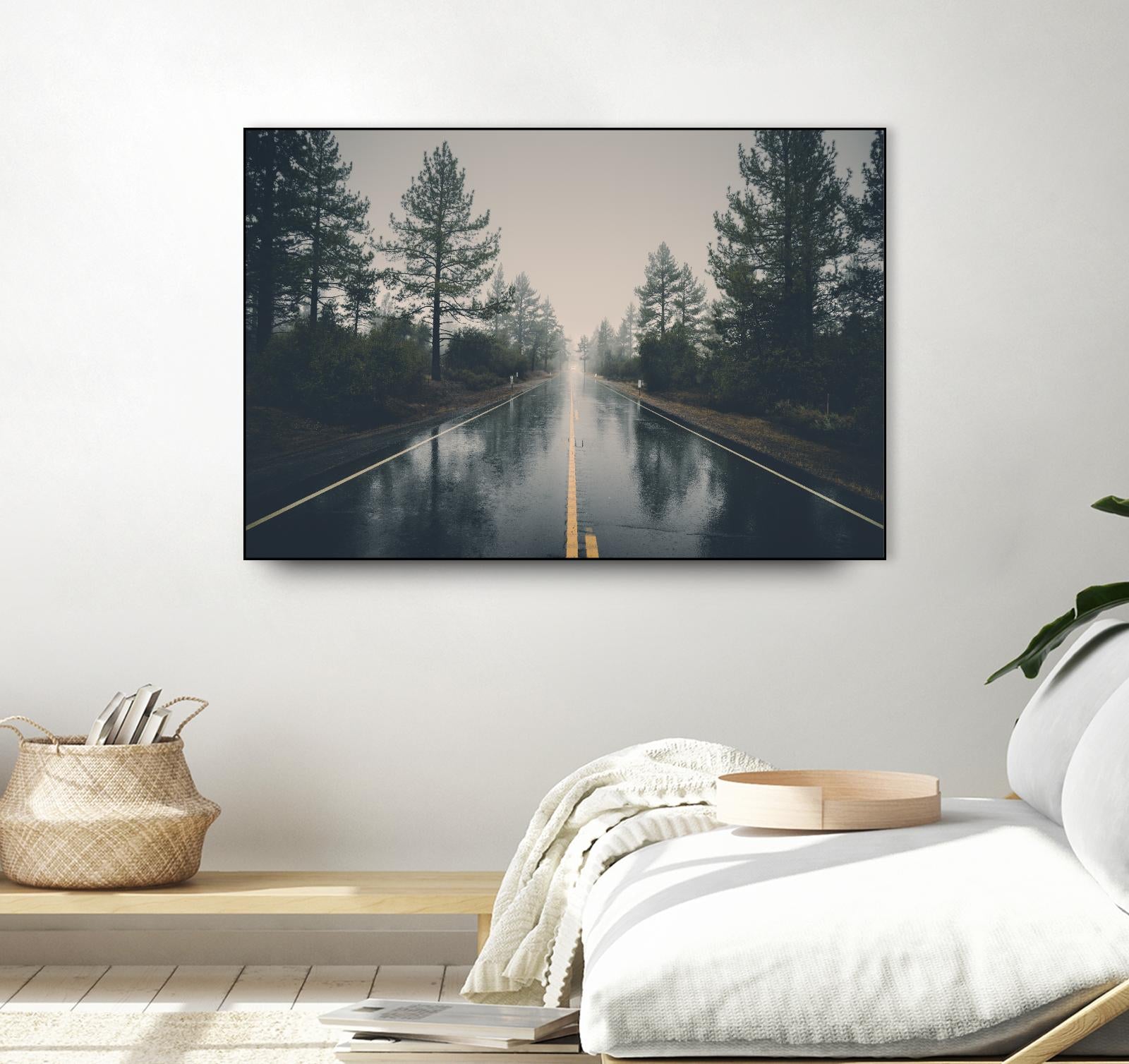 Rainy day by Pexels on GIANT ART - black landscape