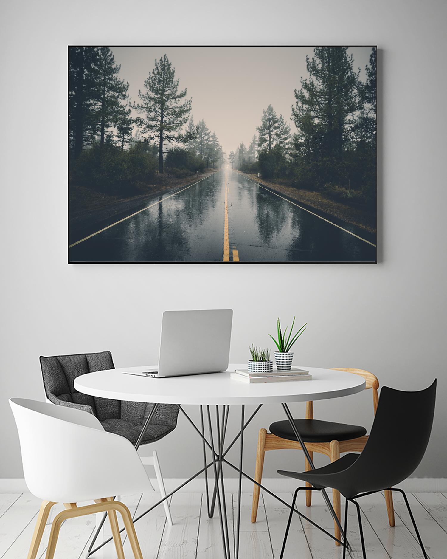 Rainy day by Pexels on GIANT ART - black landscape