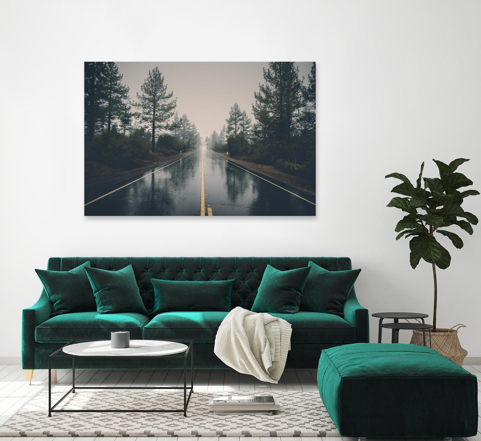 Rainy day by Pexels on GIANT ART - green landscape country