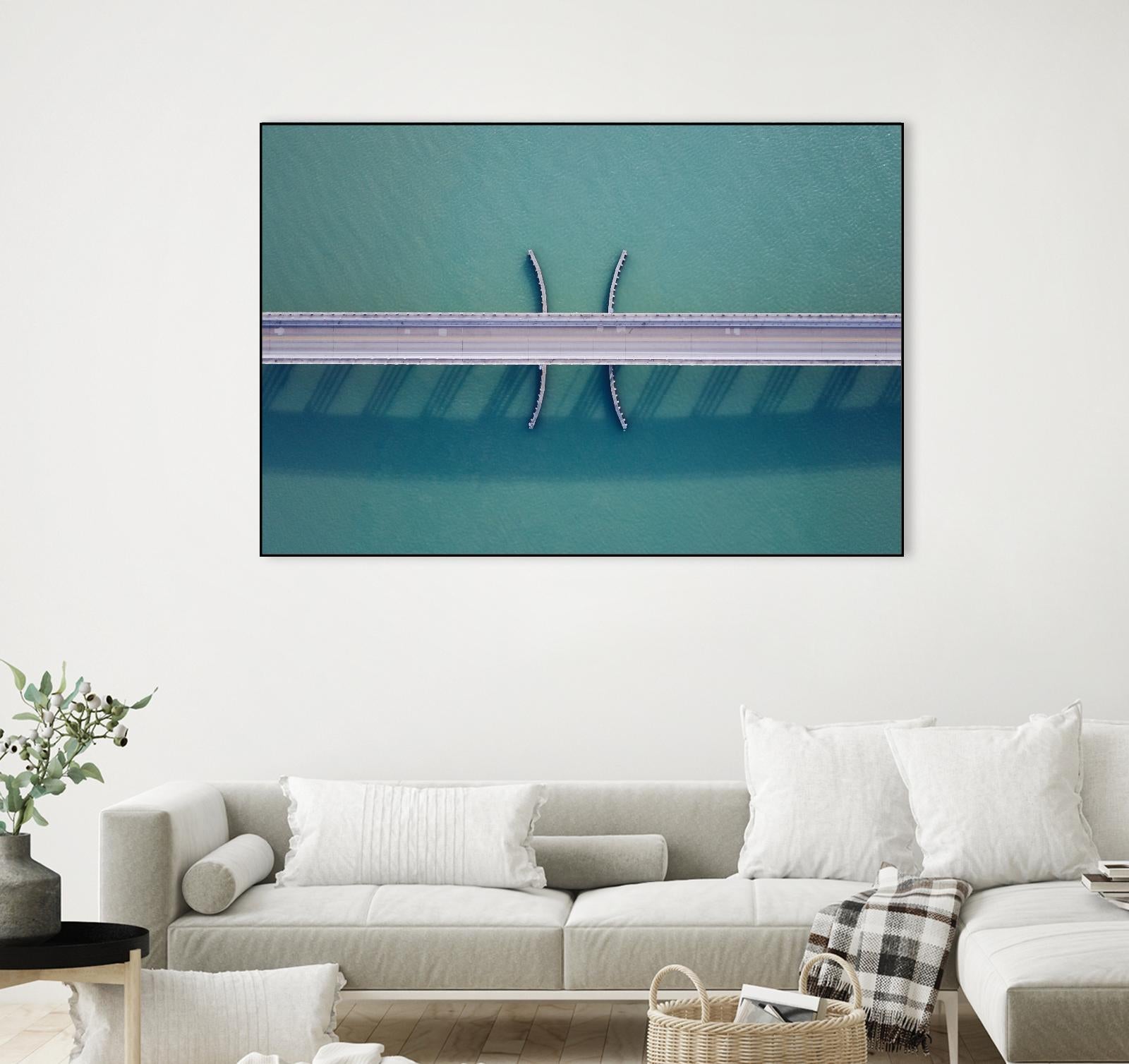 Bridge by Pexels on GIANT ART - grey architectural