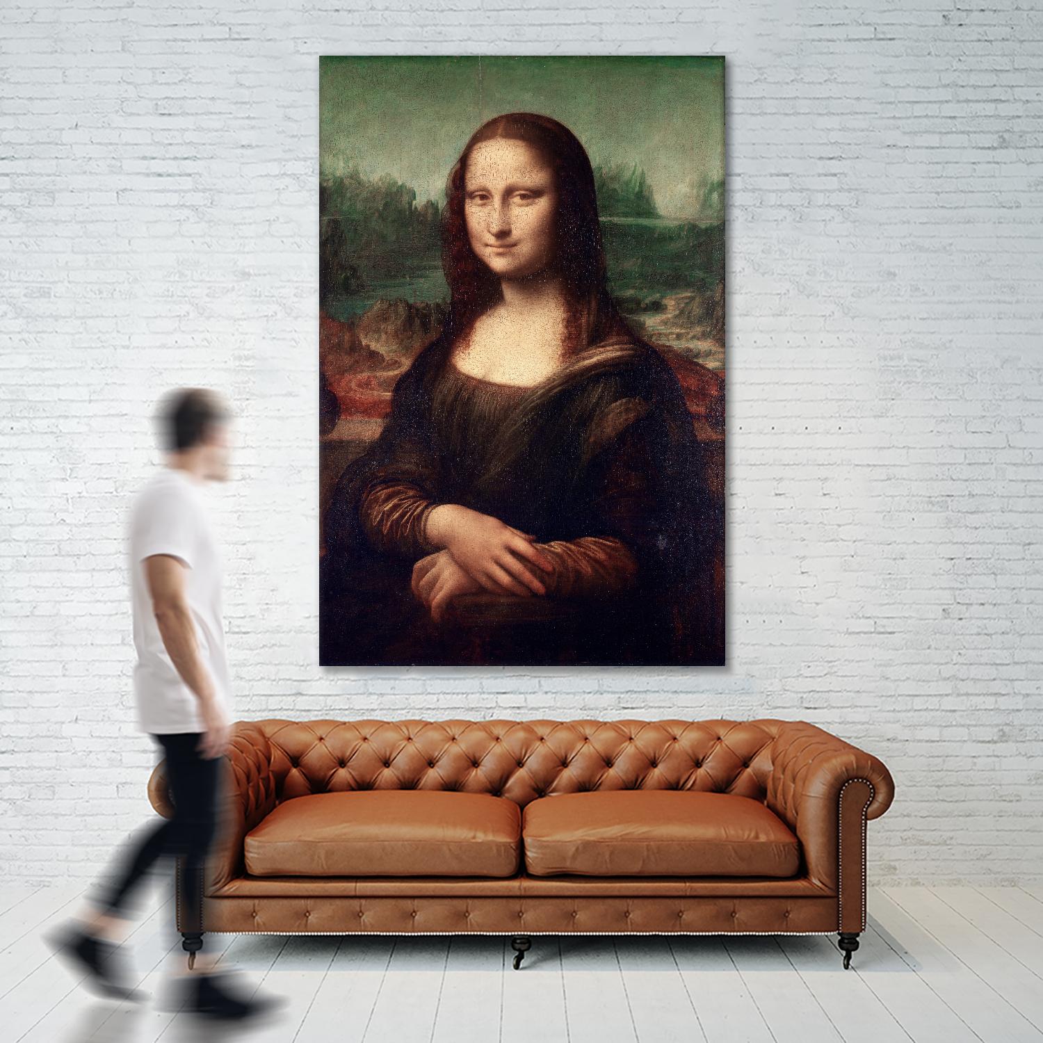 La Joconde by Pexels on GIANT ART - green men and women