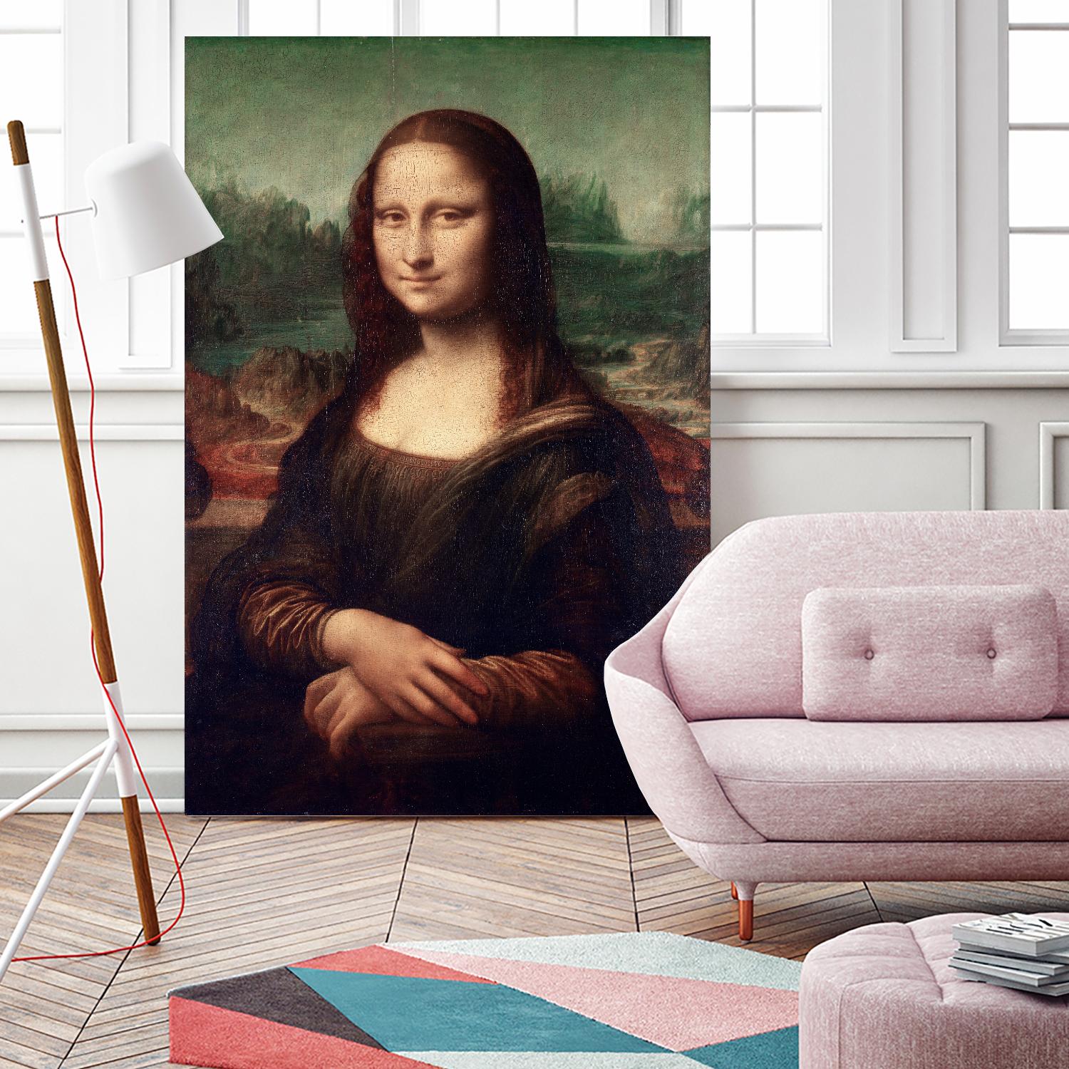 La Joconde by Pexels on GIANT ART - green men and women