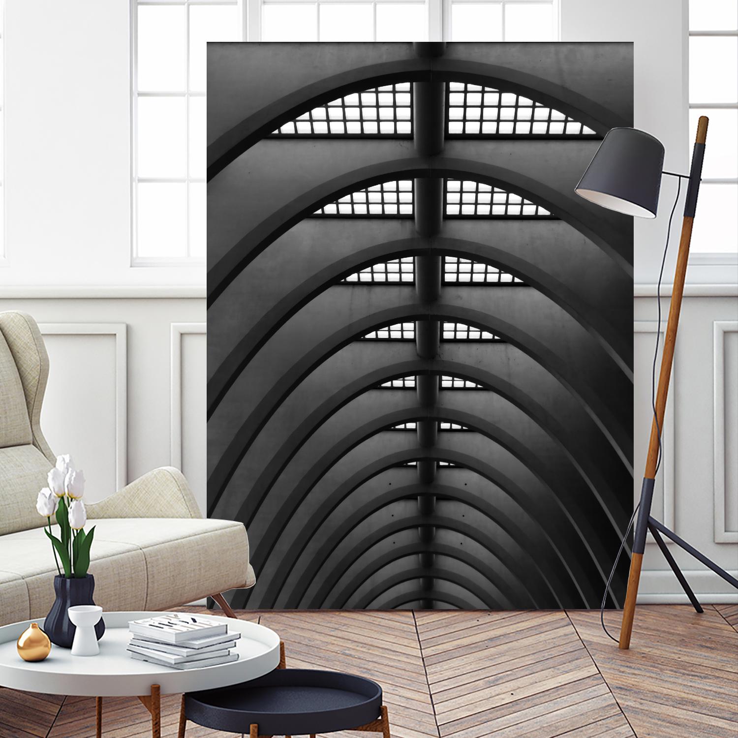 Ceiling by Pexels on GIANT ART - white architectural