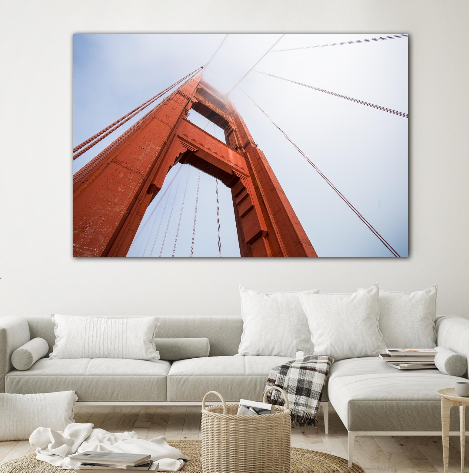 Bridge view by Pexels on GIANT ART - white architectural