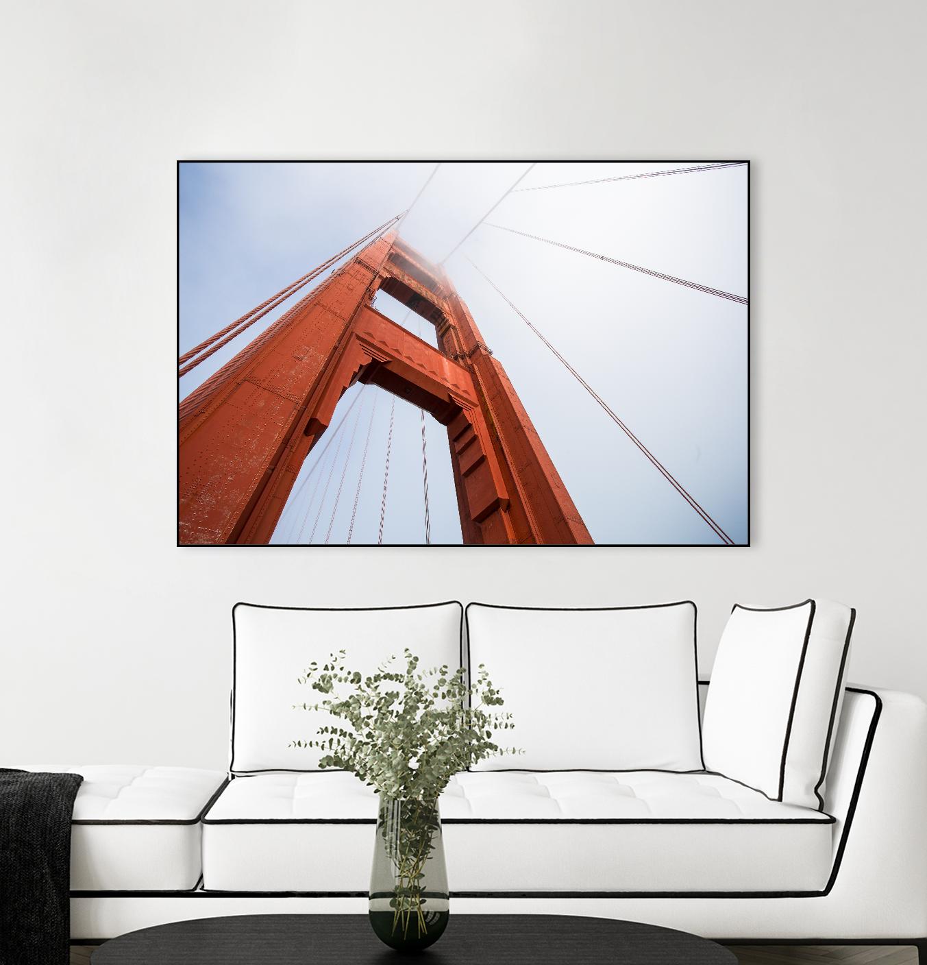 Bridge view by Pexels on GIANT ART - white architectural