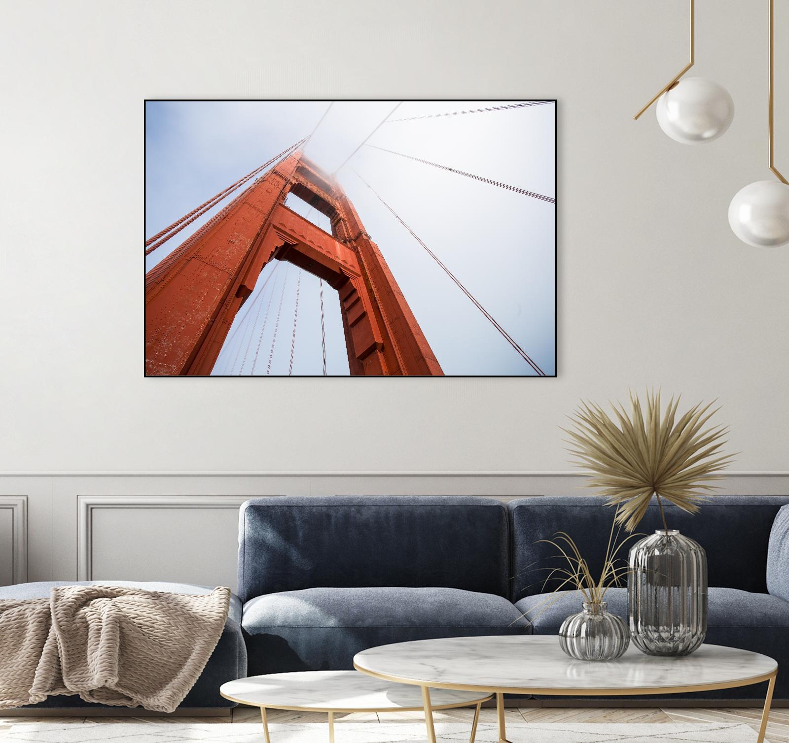 Bridge view by Pexels on GIANT ART - white architectural