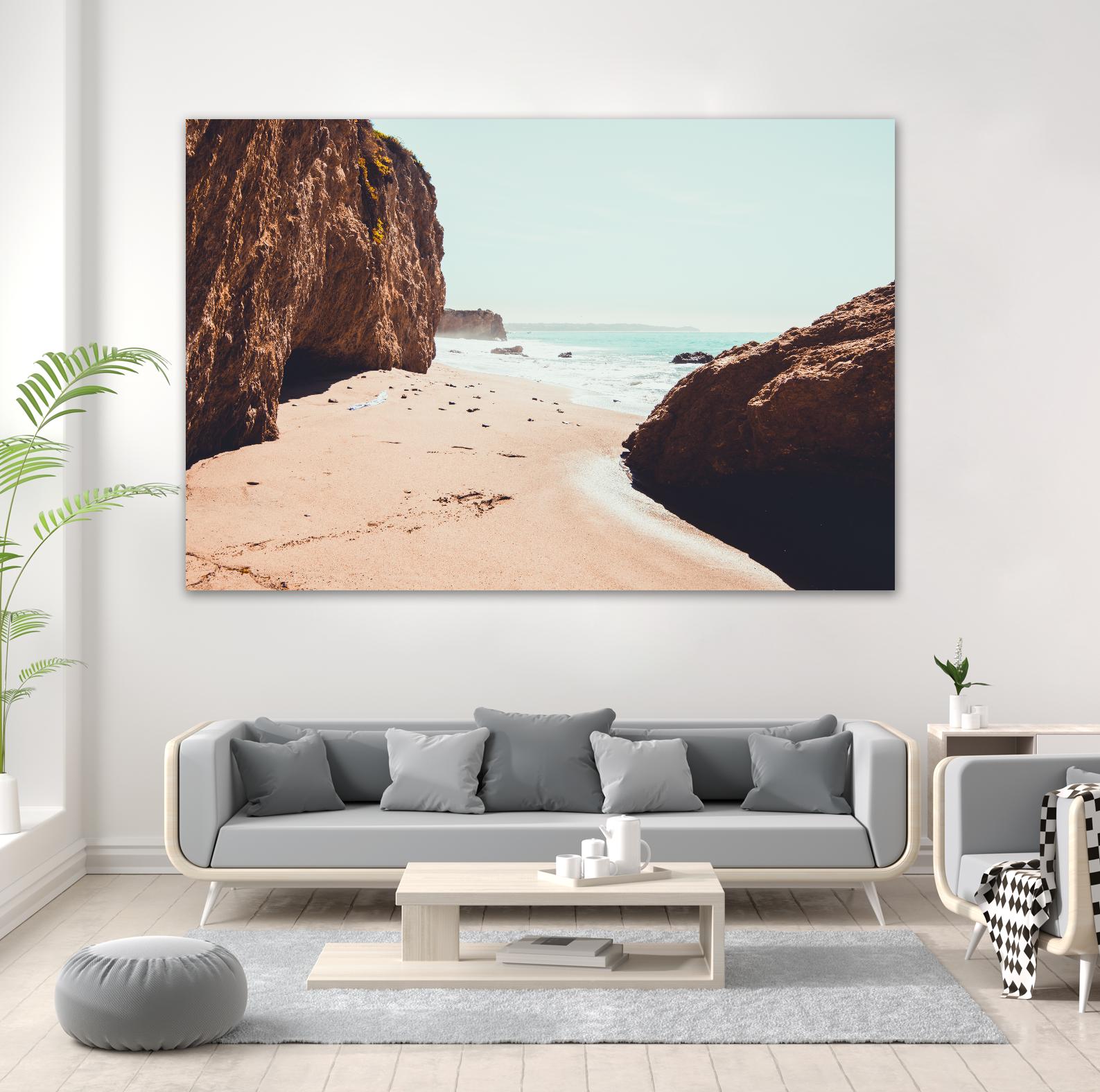 Perfect day by Pexels on GIANT ART - beige sea scene