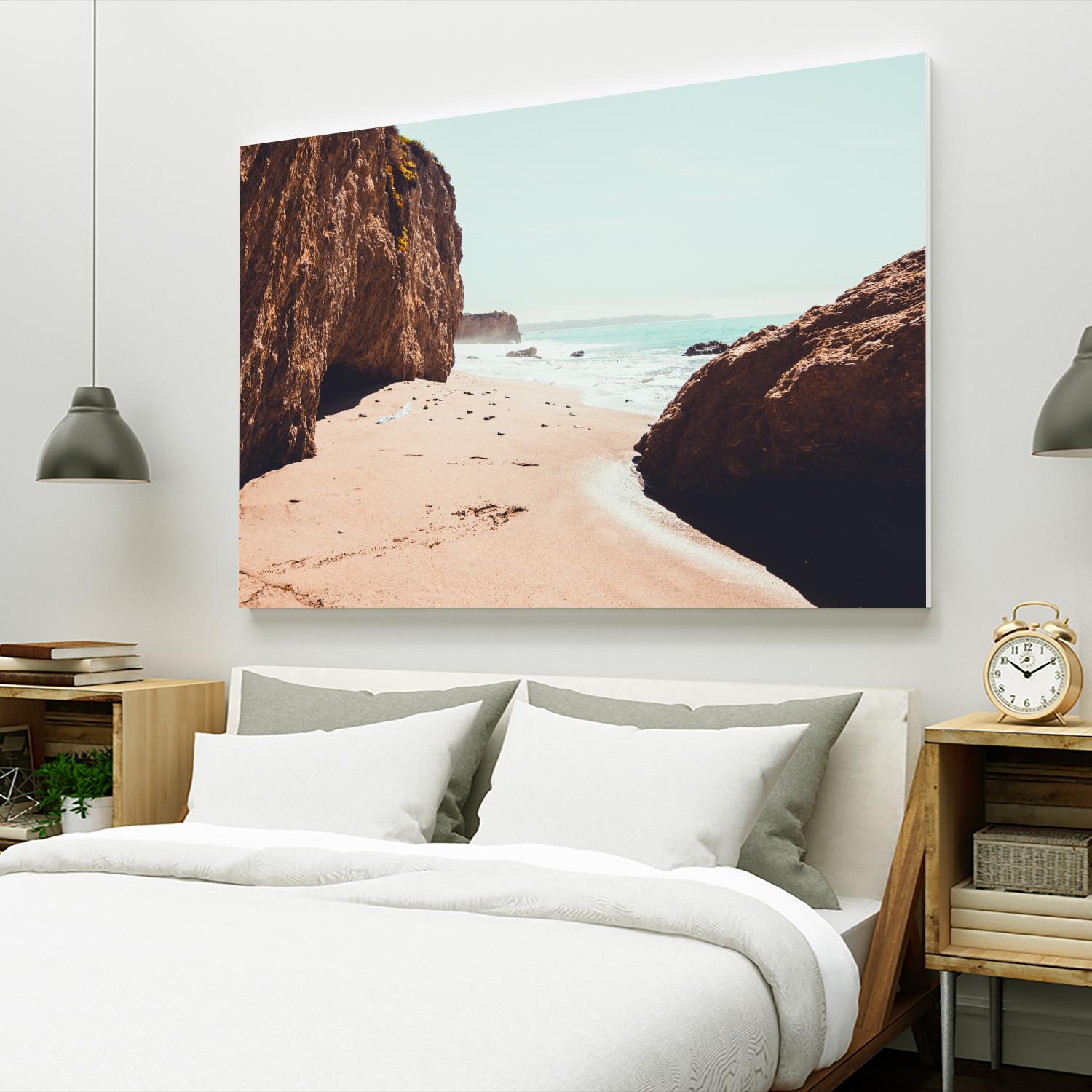 Perfect day by Pexels on GIANT ART - beige sea scene