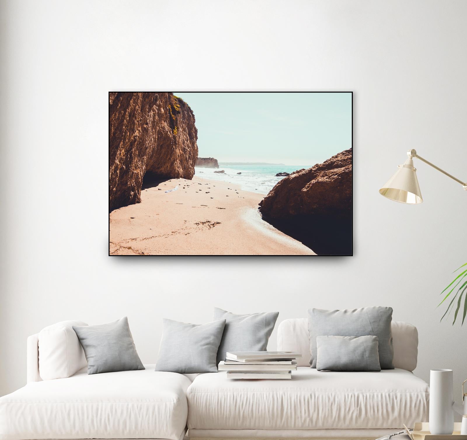 Perfect day by Pexels on GIANT ART - beige sea scene