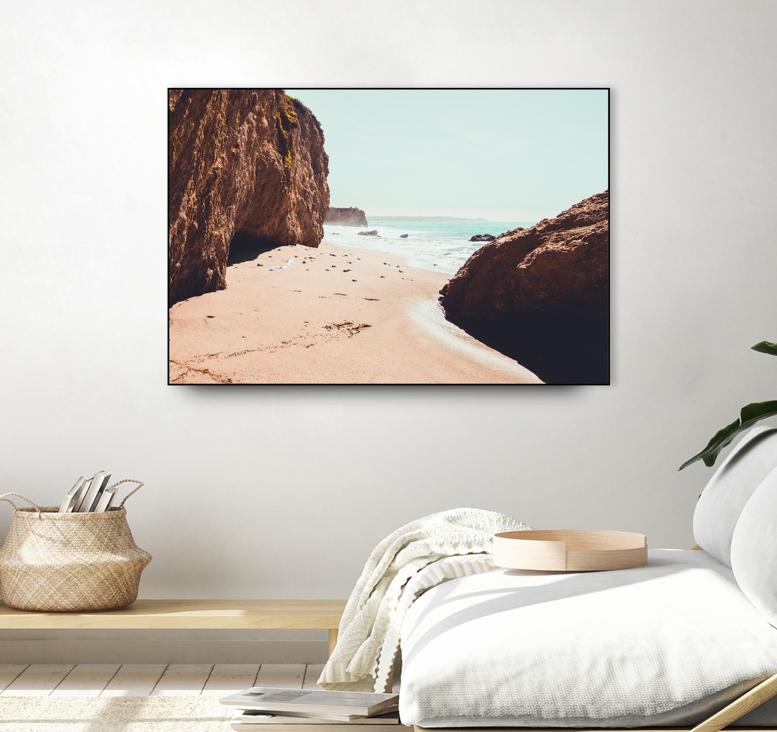 Perfect day by Pexels on GIANT ART - beige sea scene