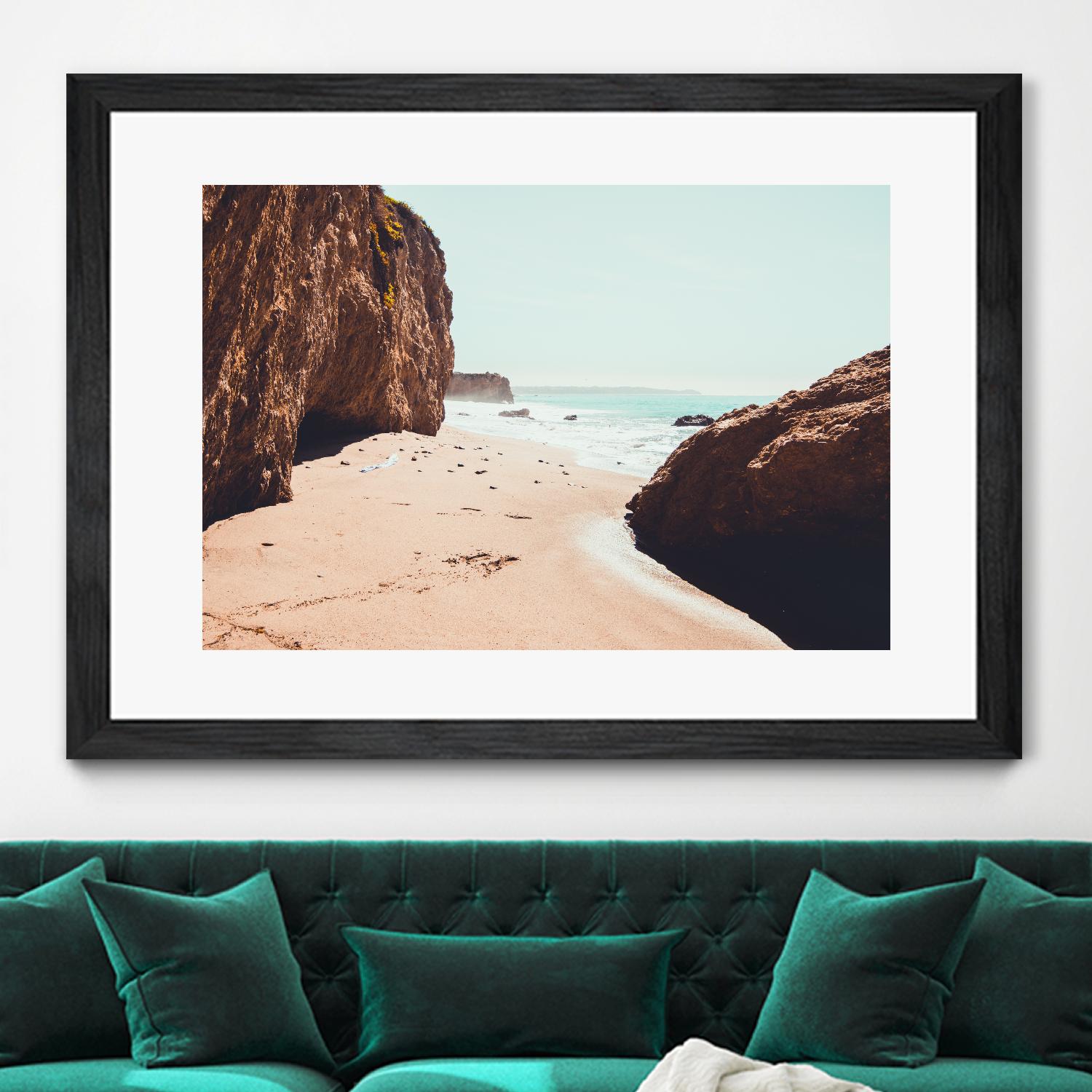 Perfect day by Pexels on GIANT ART - beige sea scene