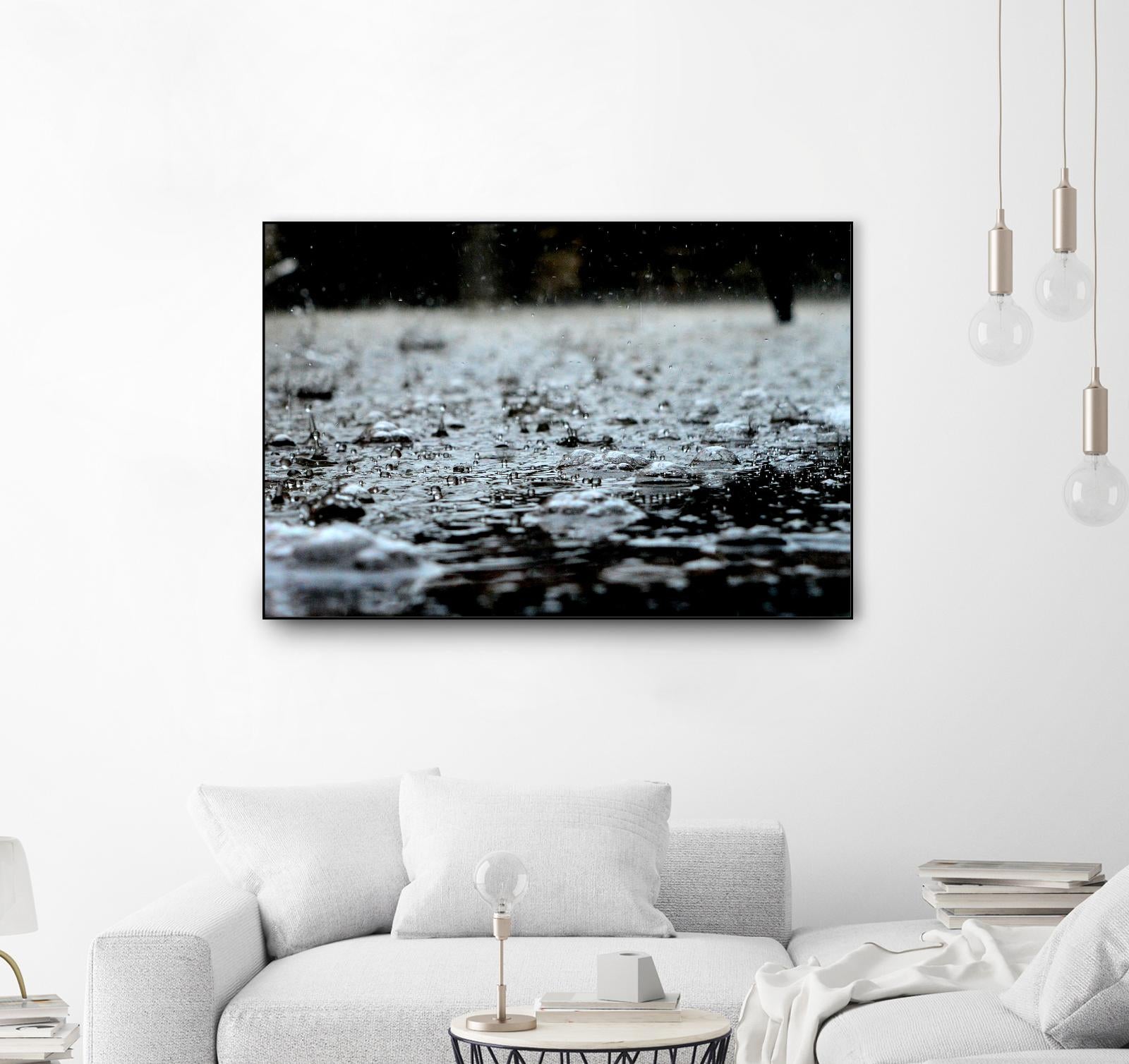 It's raining outside by Pexels on GIANT ART - grey photo art