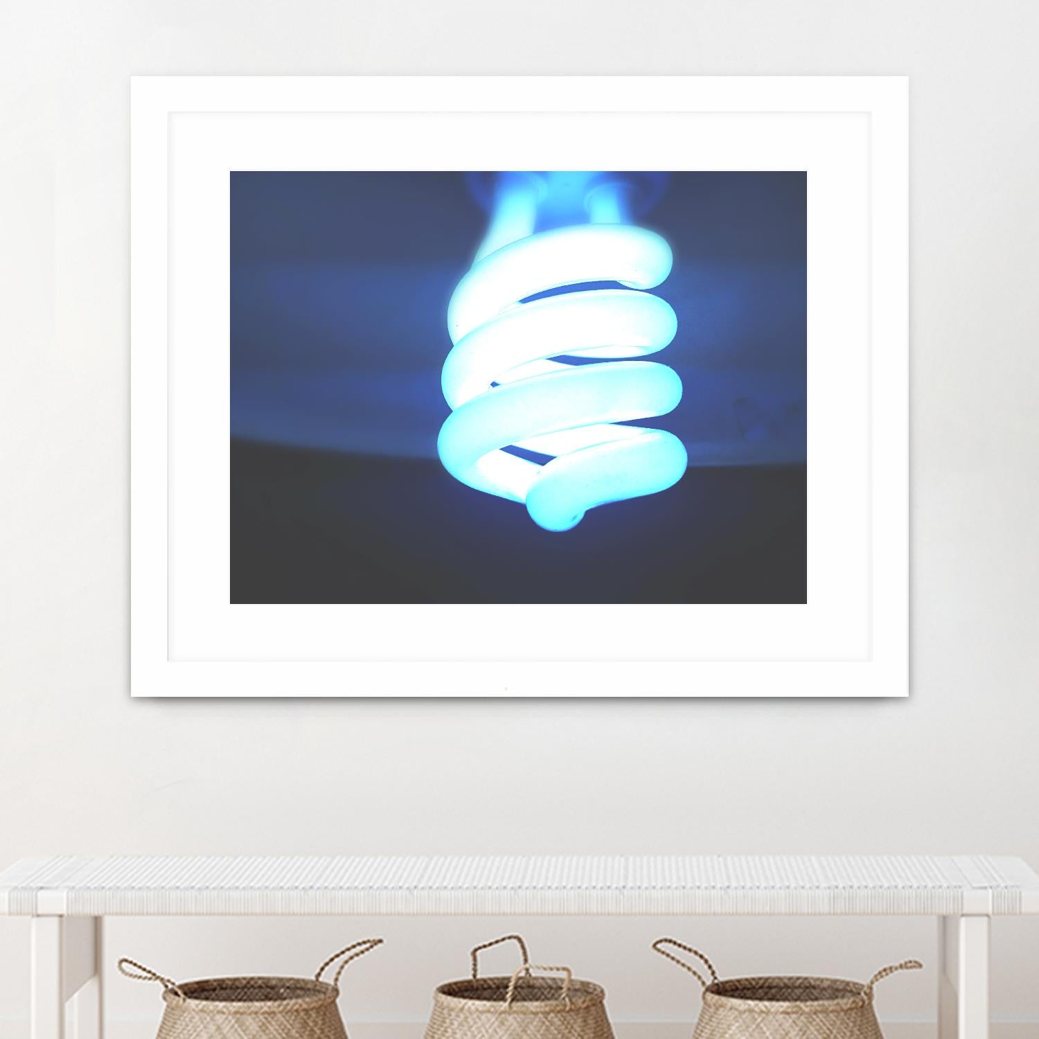 LED by Pexels on GIANT ART - white photo art