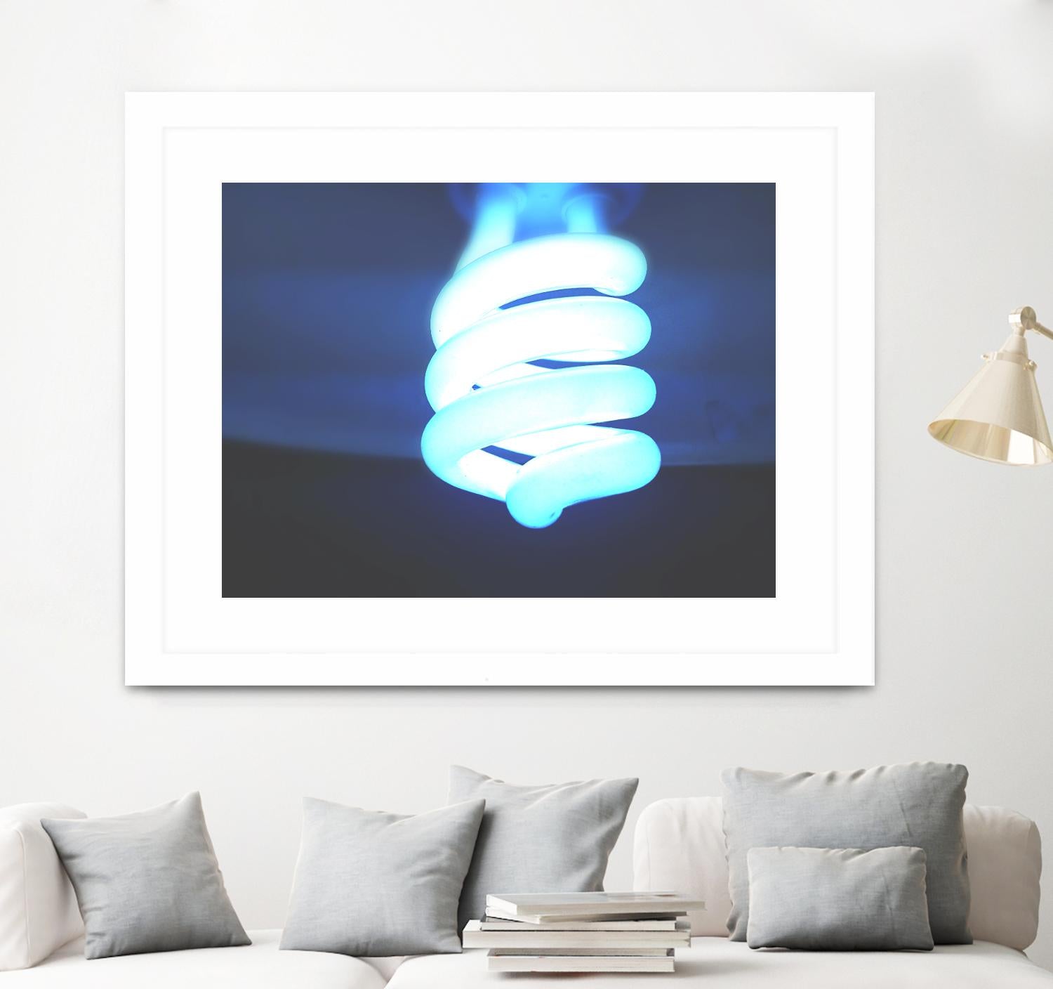 LED by Pexels on GIANT ART - white photo art