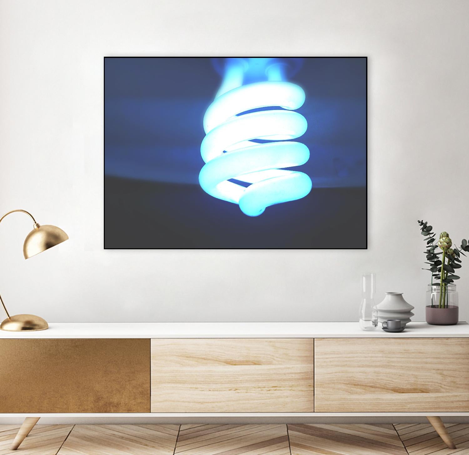 LED by Pexels on GIANT ART - white photo art