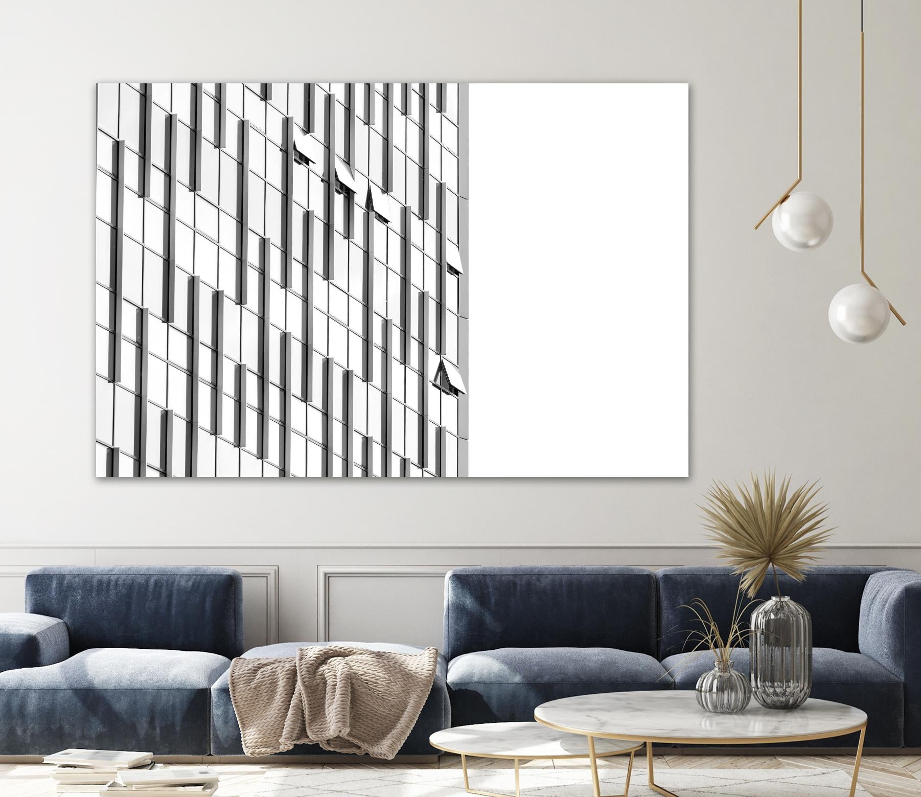 Façade VIII by Pexels on GIANT ART - black architectural