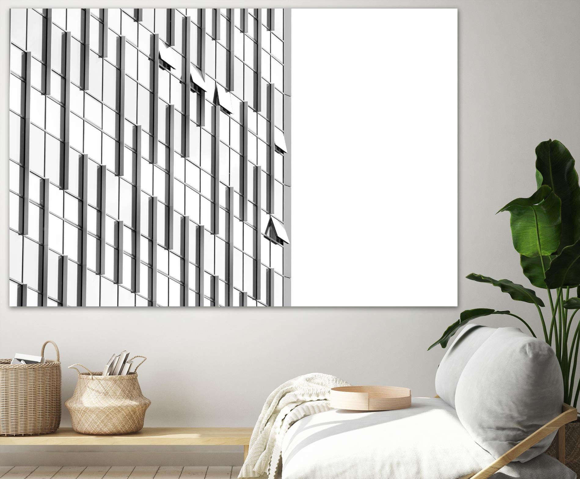 Façade VIII by Pexels on GIANT ART - black architectural