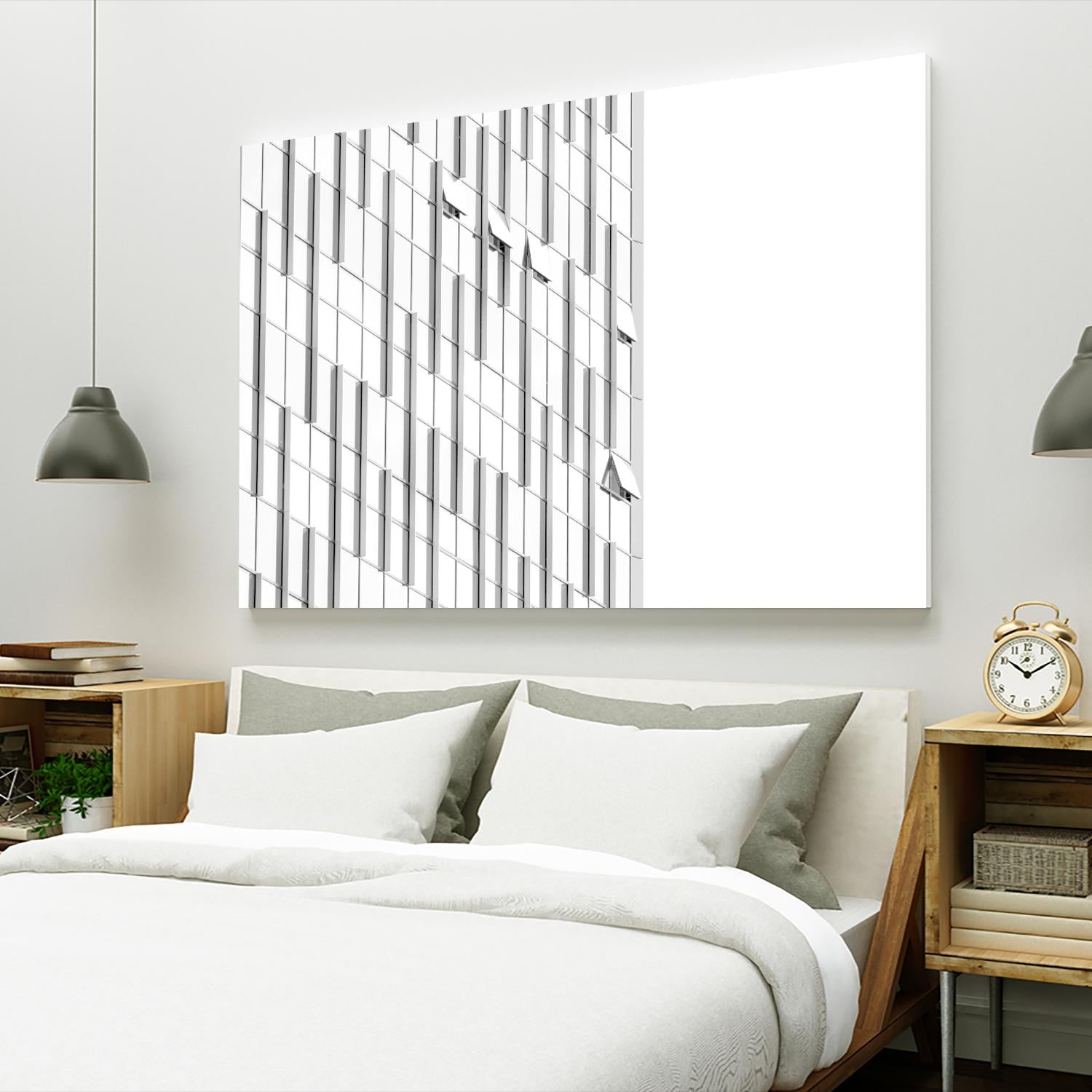 Façade VIII by Pexels on GIANT ART - black architectural