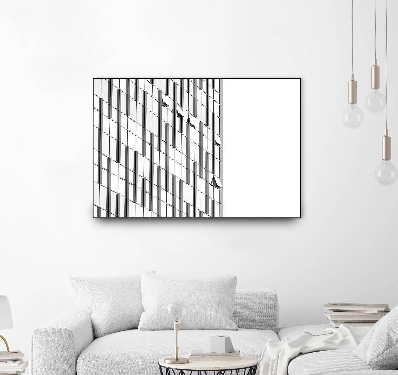 Façade VIII by Pexels on GIANT ART - black architectural