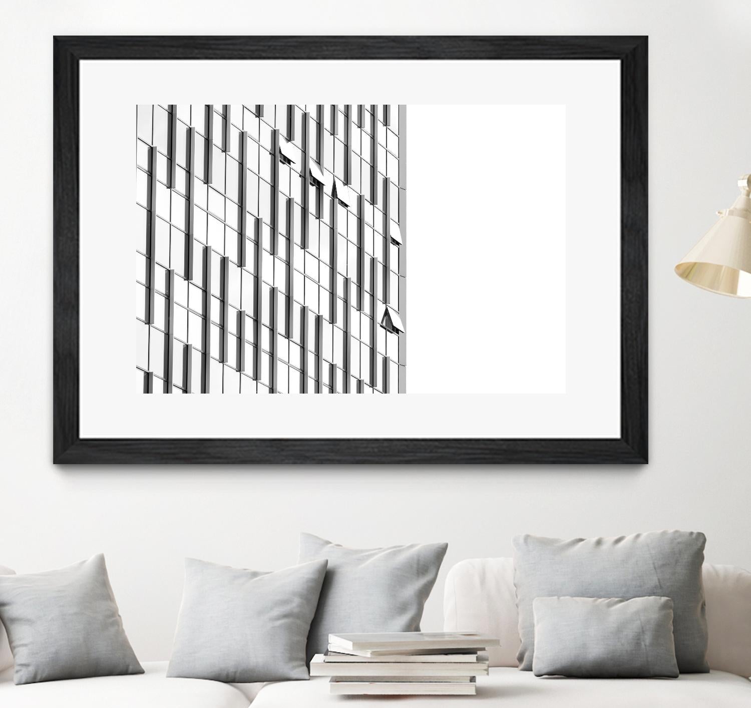 Façade VIII by Pexels on GIANT ART - white architectural