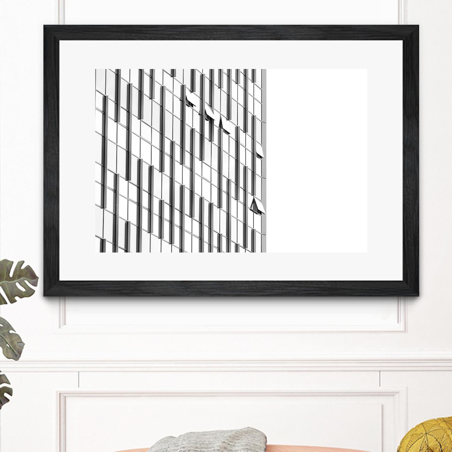 Façade VIII by Pexels on GIANT ART - white architectural