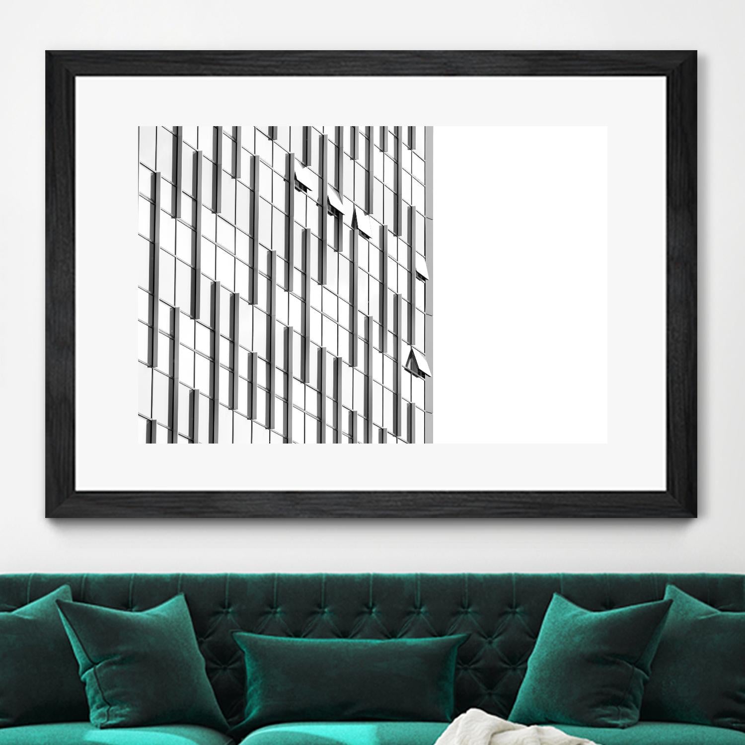 Façade VIII by Pexels on GIANT ART - white architectural